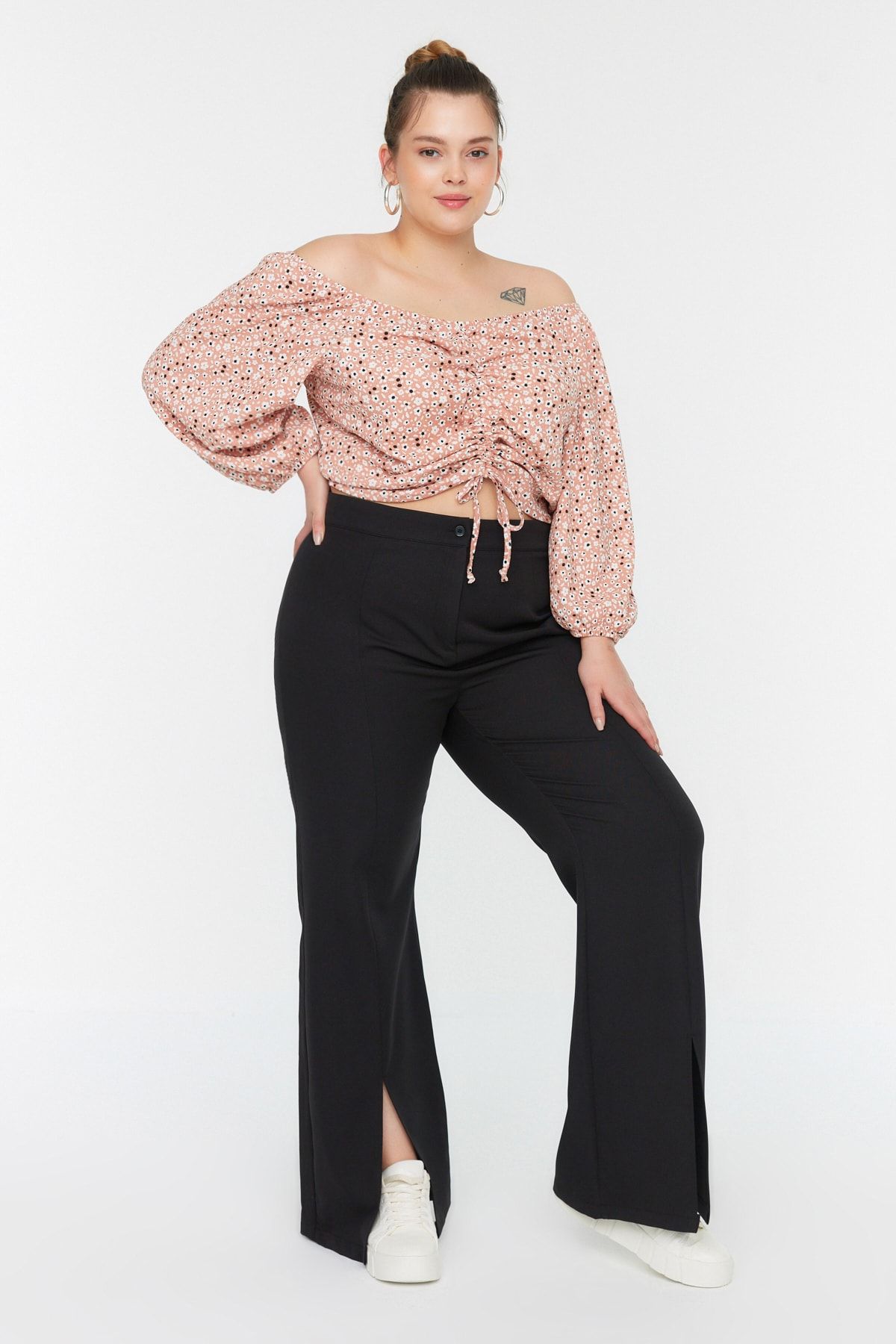 Trendyol Flare Pants 2024, Buy Trendyol Online