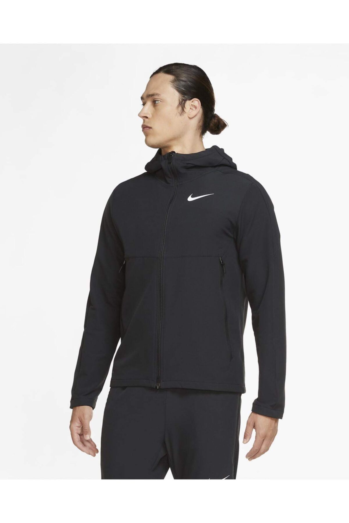 Nike black sports jacket best sale