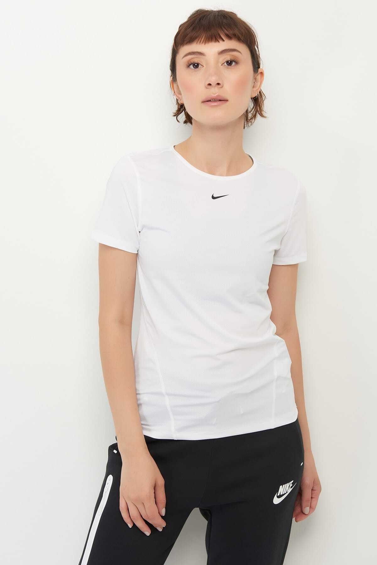 Nike w np top ss all over mesh clearance