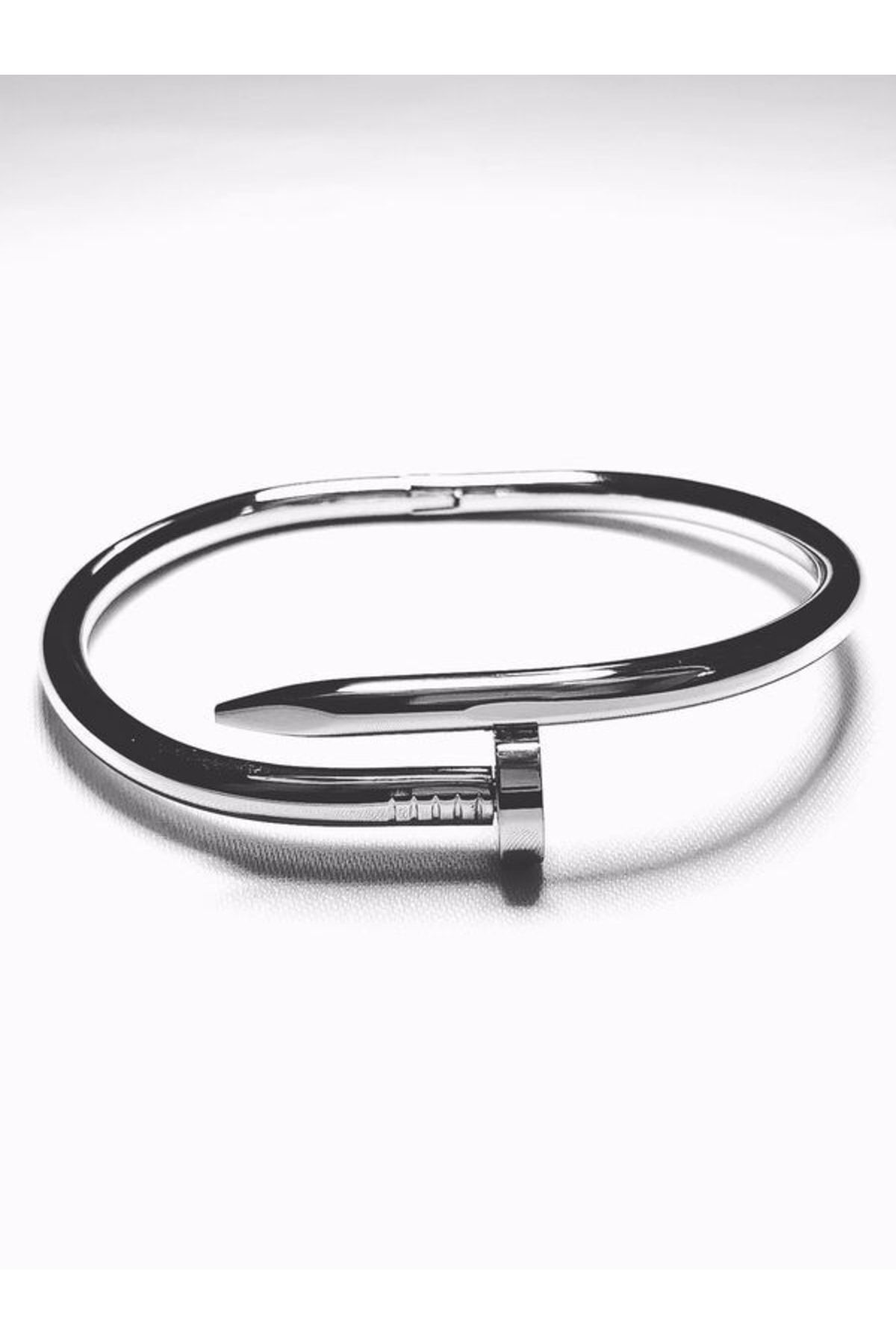 Silver love on sale bangle