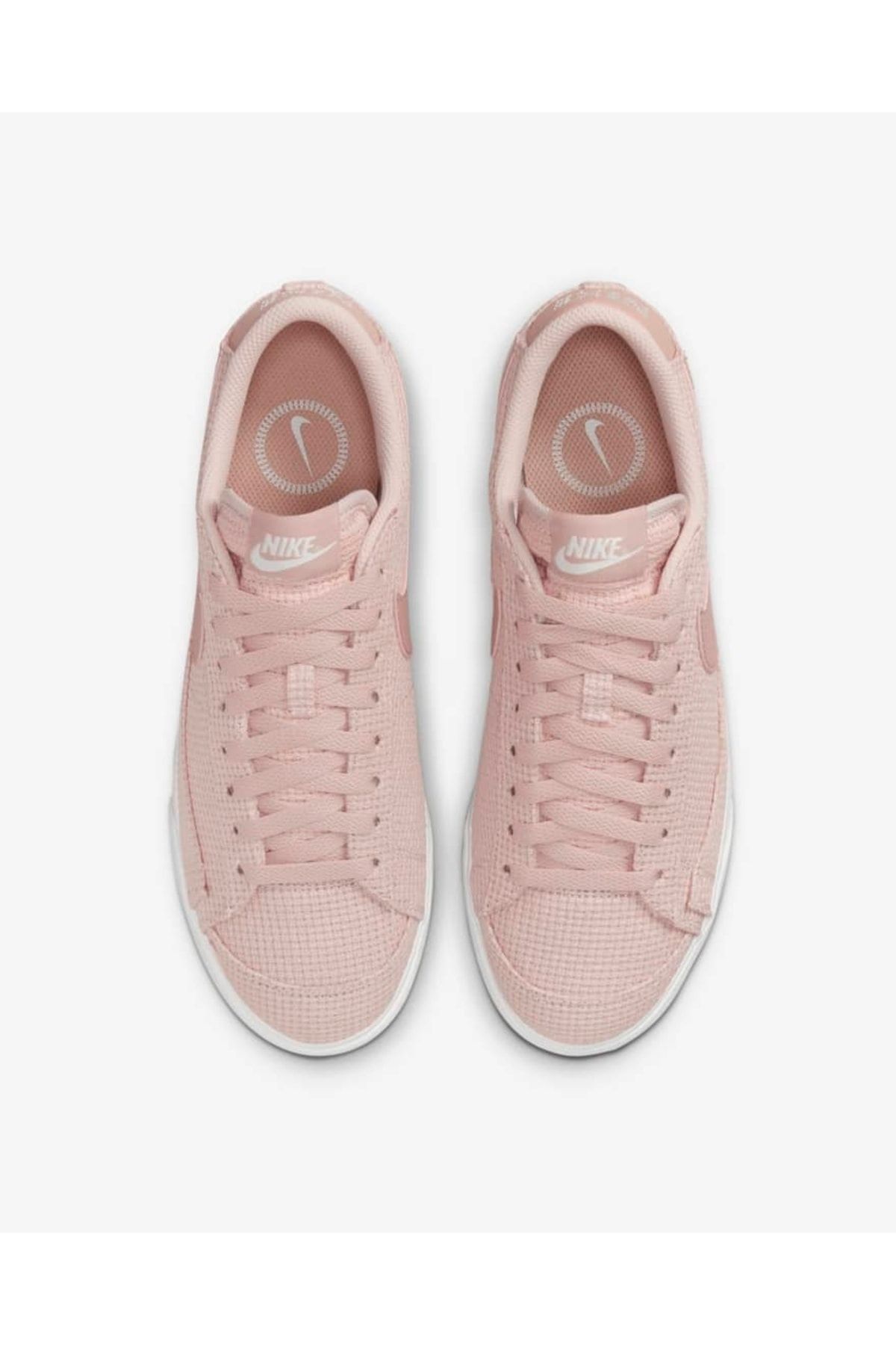 Pink nike store blazer low