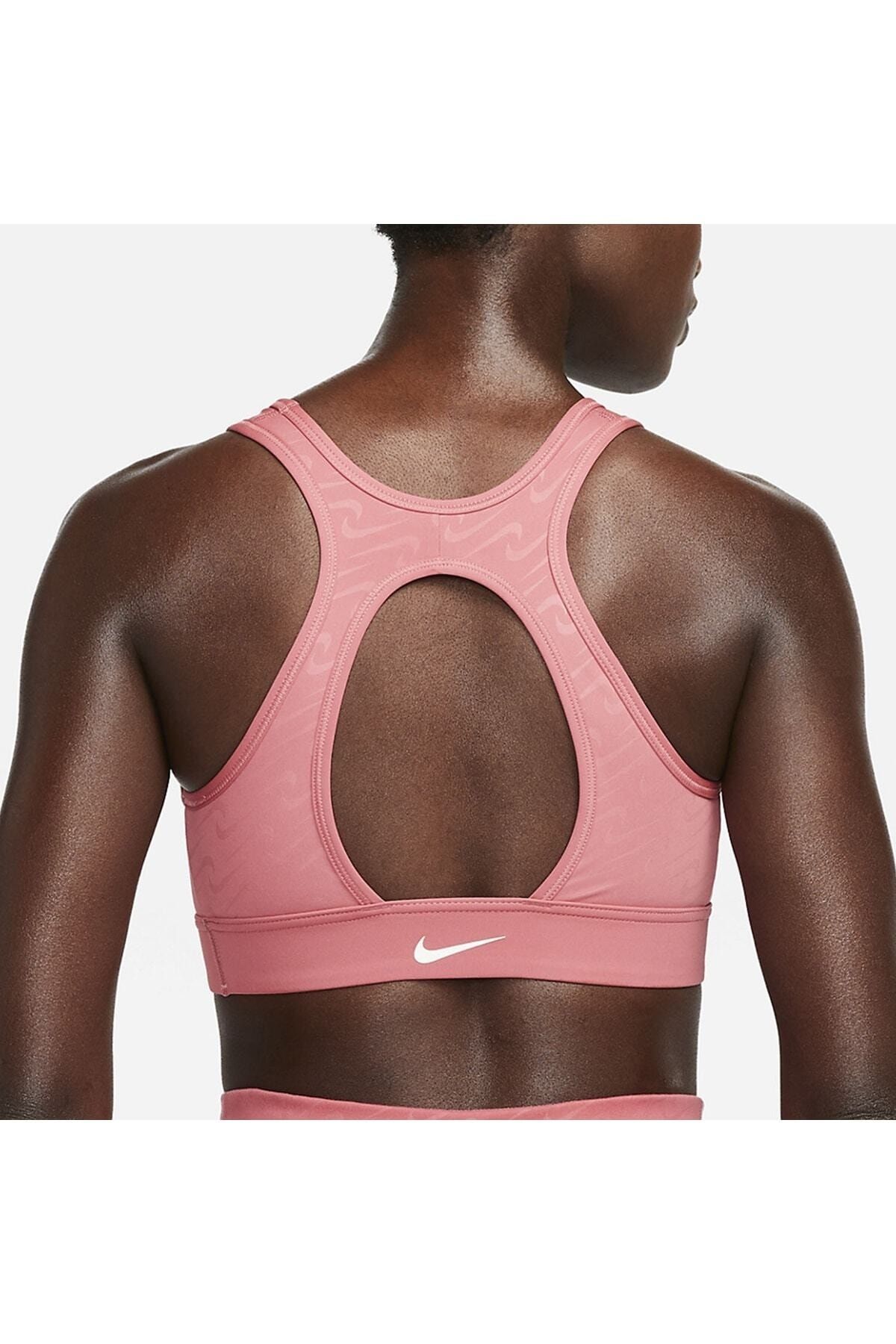 Nike, Intimates & Sleepwear, Nike Plus Size Swoosh Icon Clash Sports Bra  Womens Mediumsupport Pink Drifit