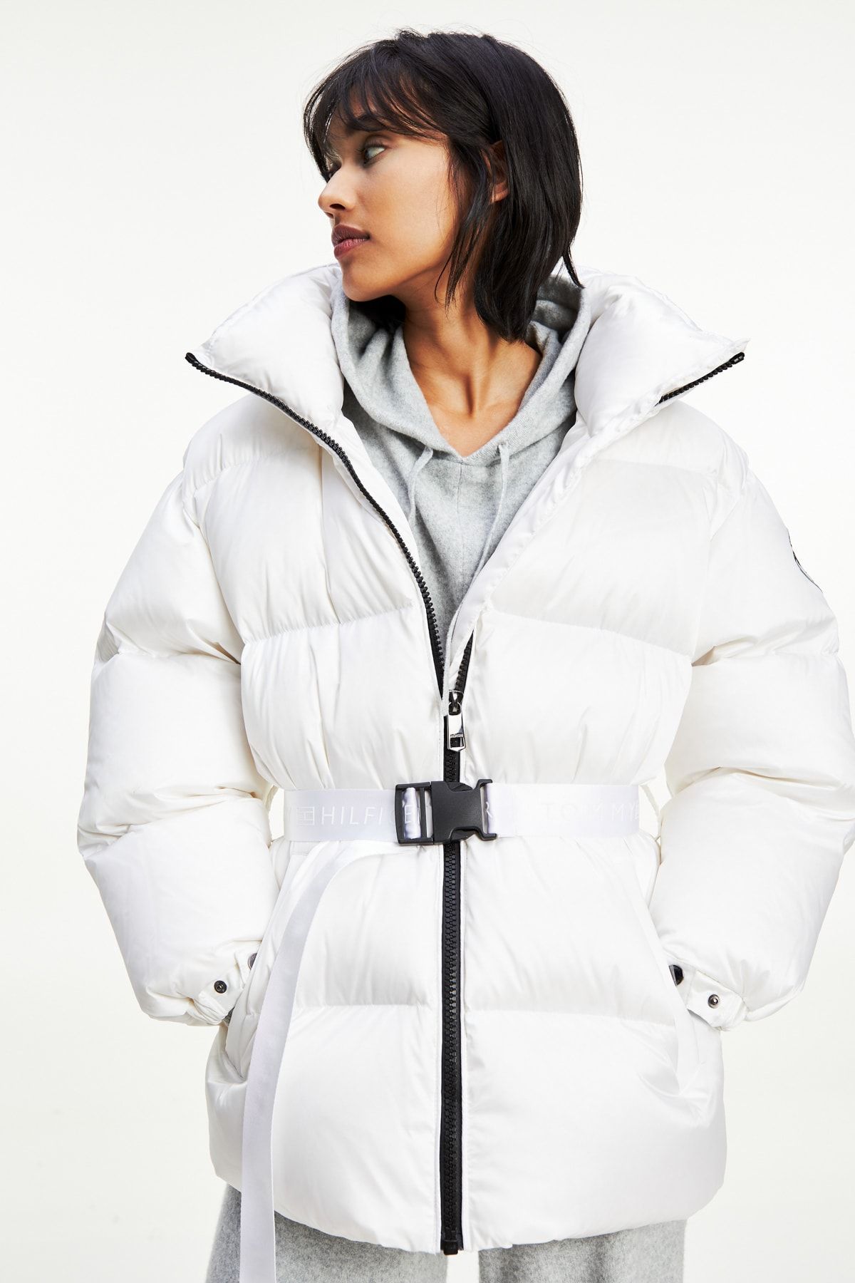 Tommy white windbreaker sale