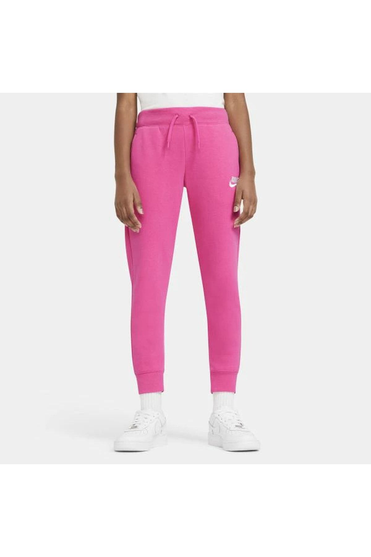 Nike Sports Sweatpants - Pink - Normal Waist - Trendyol