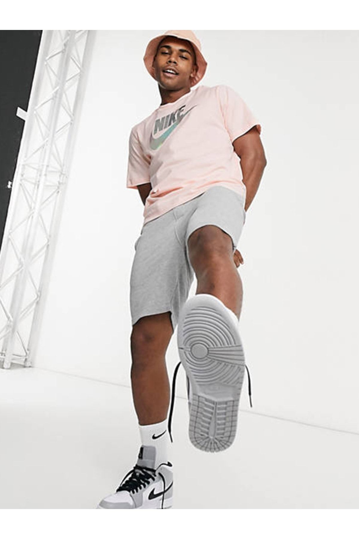 Nike Holographic Logo Festival T shirt