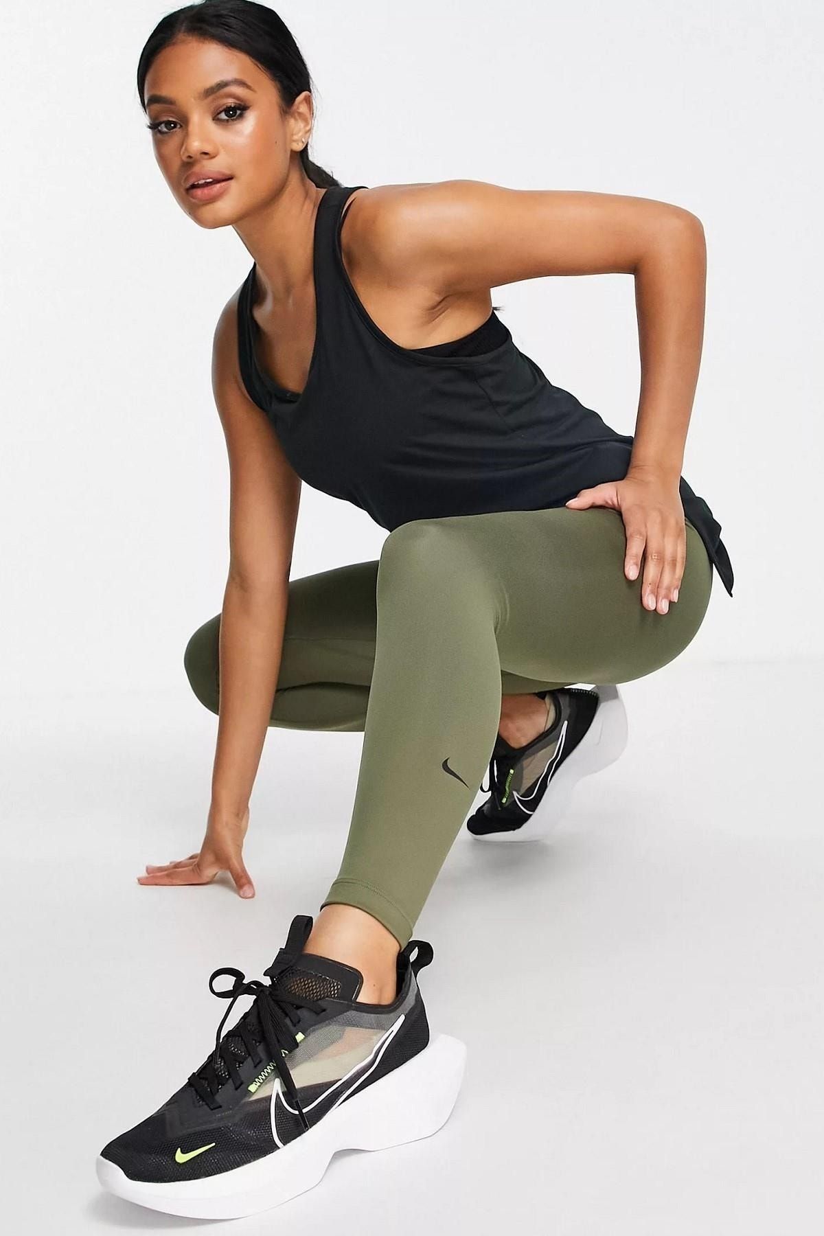 Dark green nike shop leggings