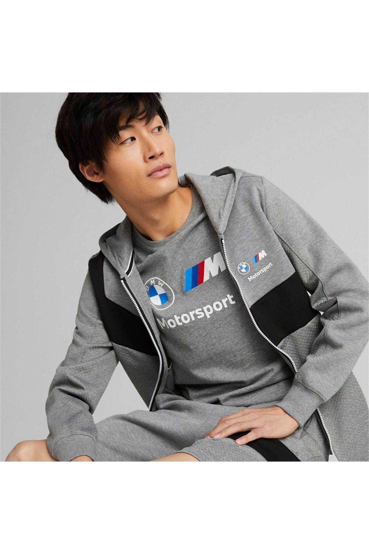 Puma grey sweat jackets deals