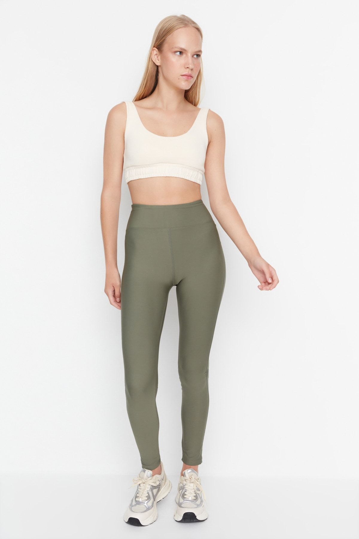 Khaki shop gym tights