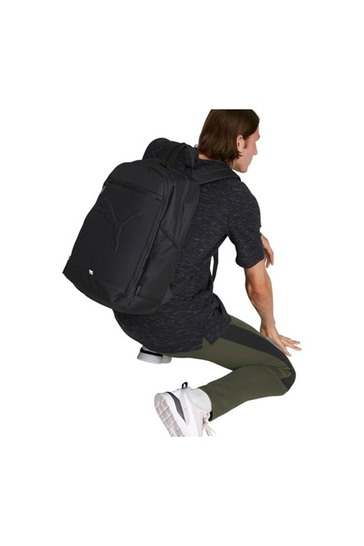 Puma buzz backpack black on sale