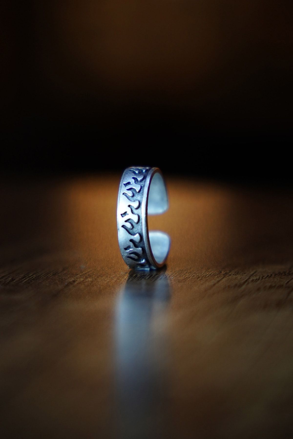 Silver flame ring new arrivals