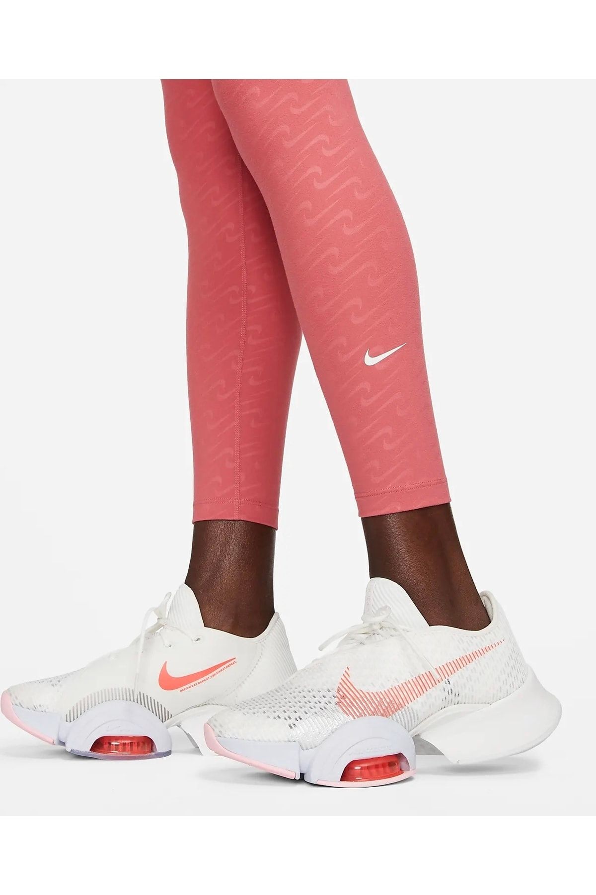 Nike Dri-fit One Icon Clash Mid-rise 7/8 Printed Training Women's Tights  Dd5388-622 - Trendyol