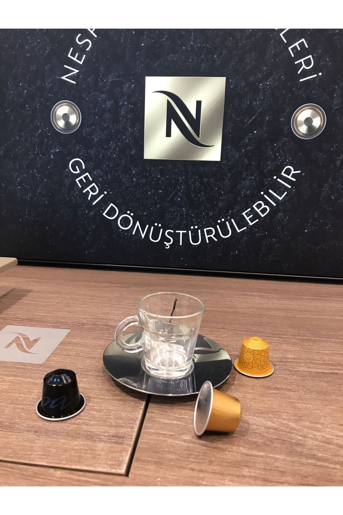 Glass and metal coffee cups deals