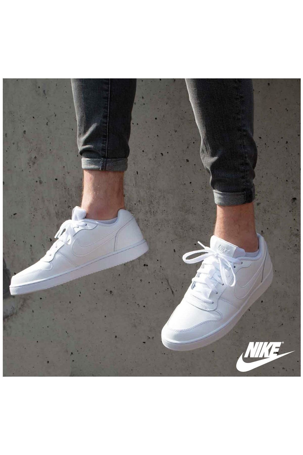 Nike Ebernon Low Men s Sports Shoes White Aq1775 100 Trendyol