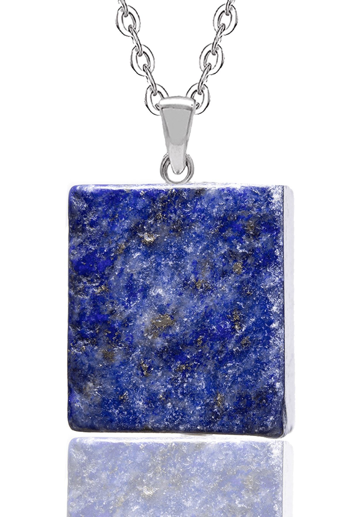 Natural lapis lazuli necklace best sale