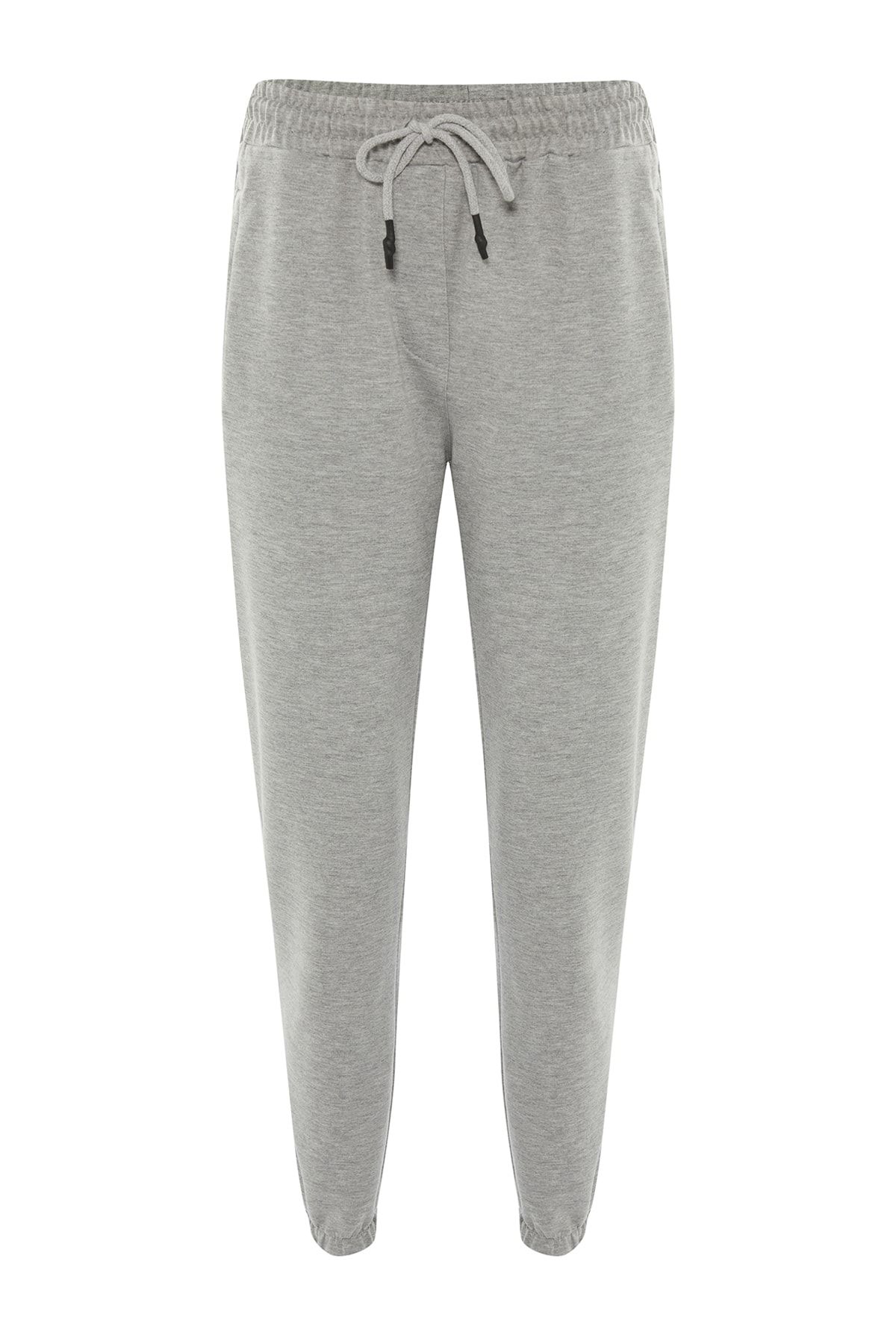 Trendyol Collection Gray Men's Regular/Normal Cut Striped Elastic  Sweatpants TMNSS20EA0050 - Trendyol