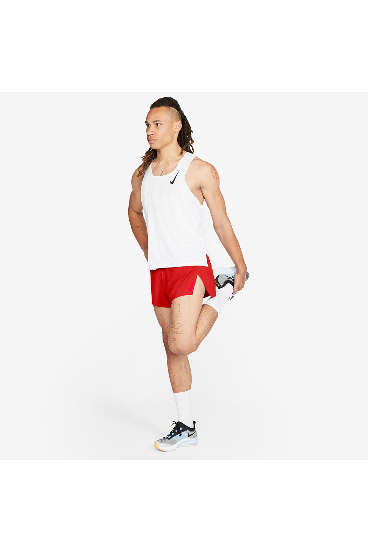 Nike AeroSwift Men's 2 Running Shorts CJ7837-010 (Black/White
