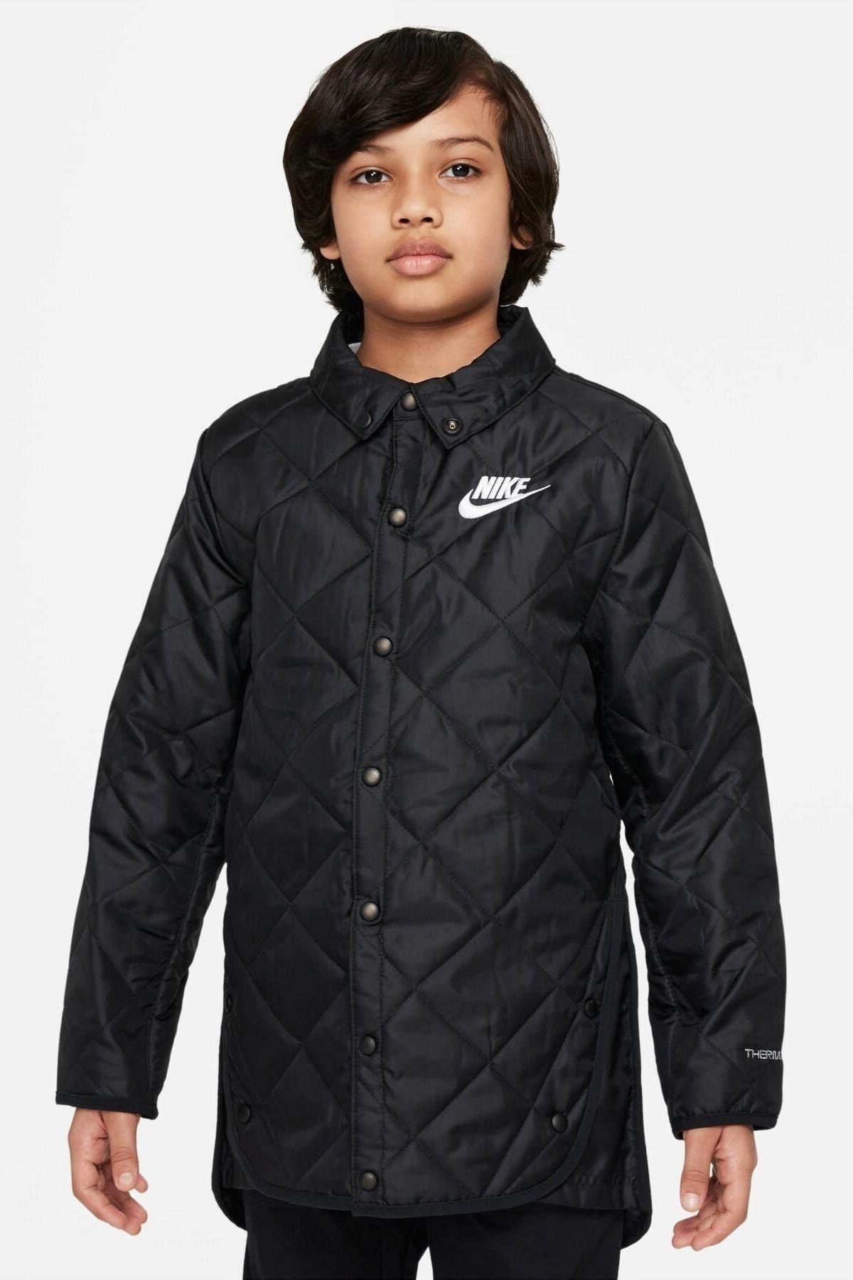 Black thin nike jacket sales