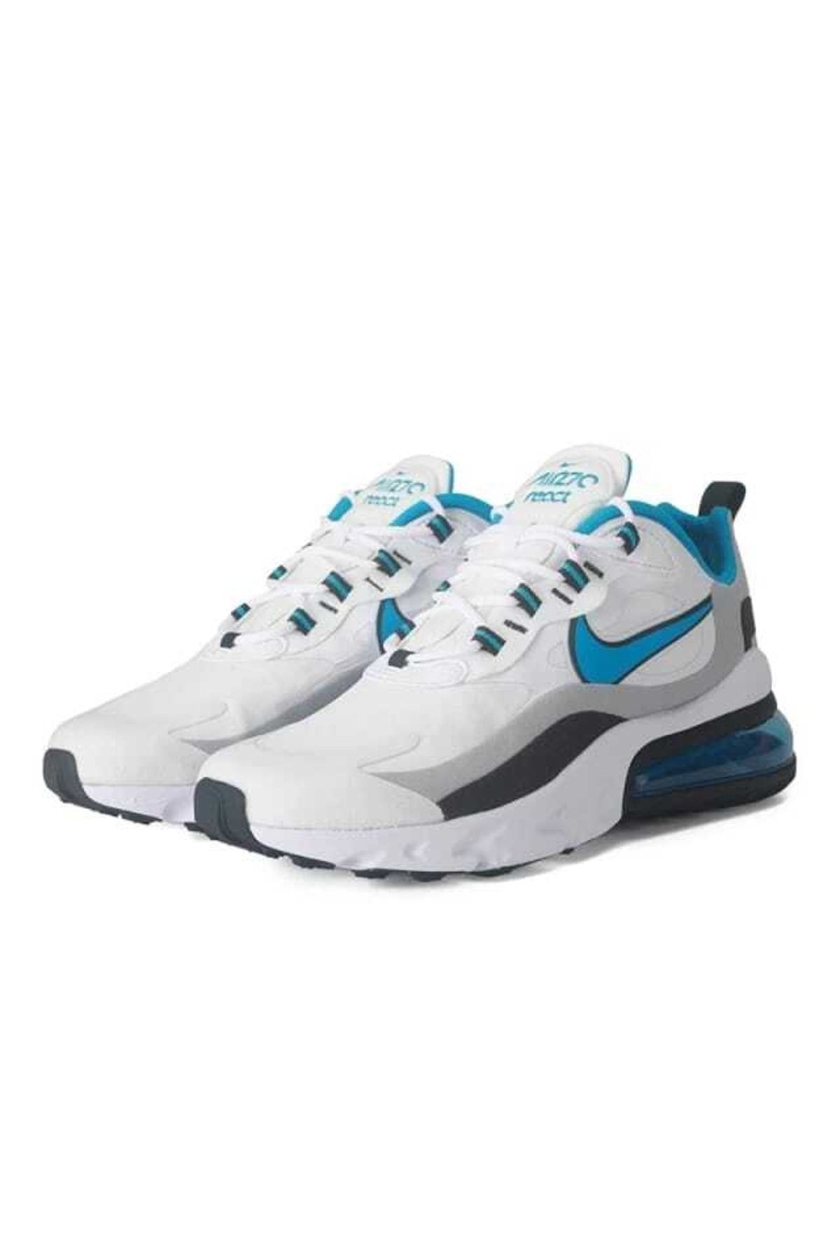 Nike Air Max 270 React Sneaker Men s White Green Shoes C38