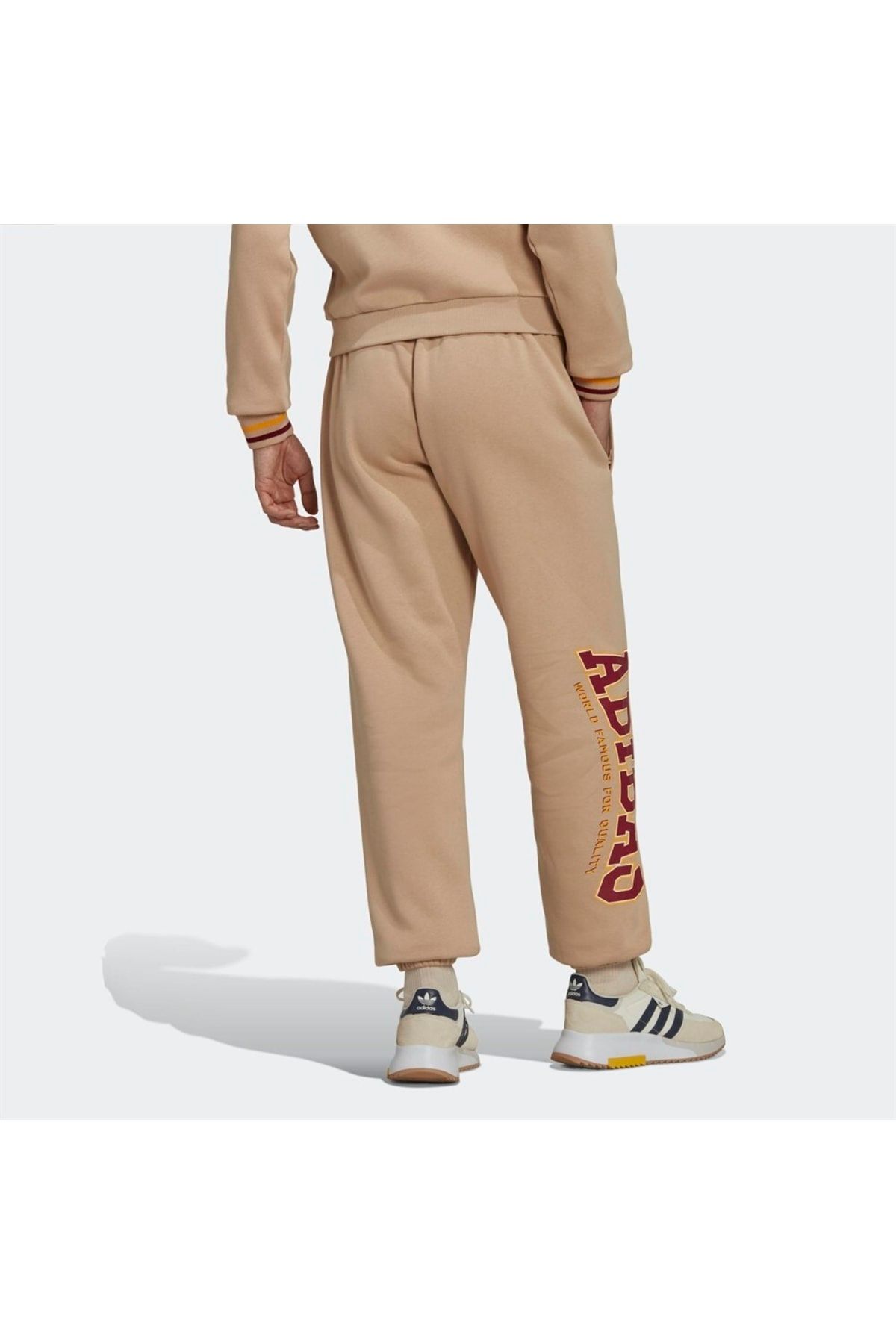Adidas hot sale khaki sweatpants