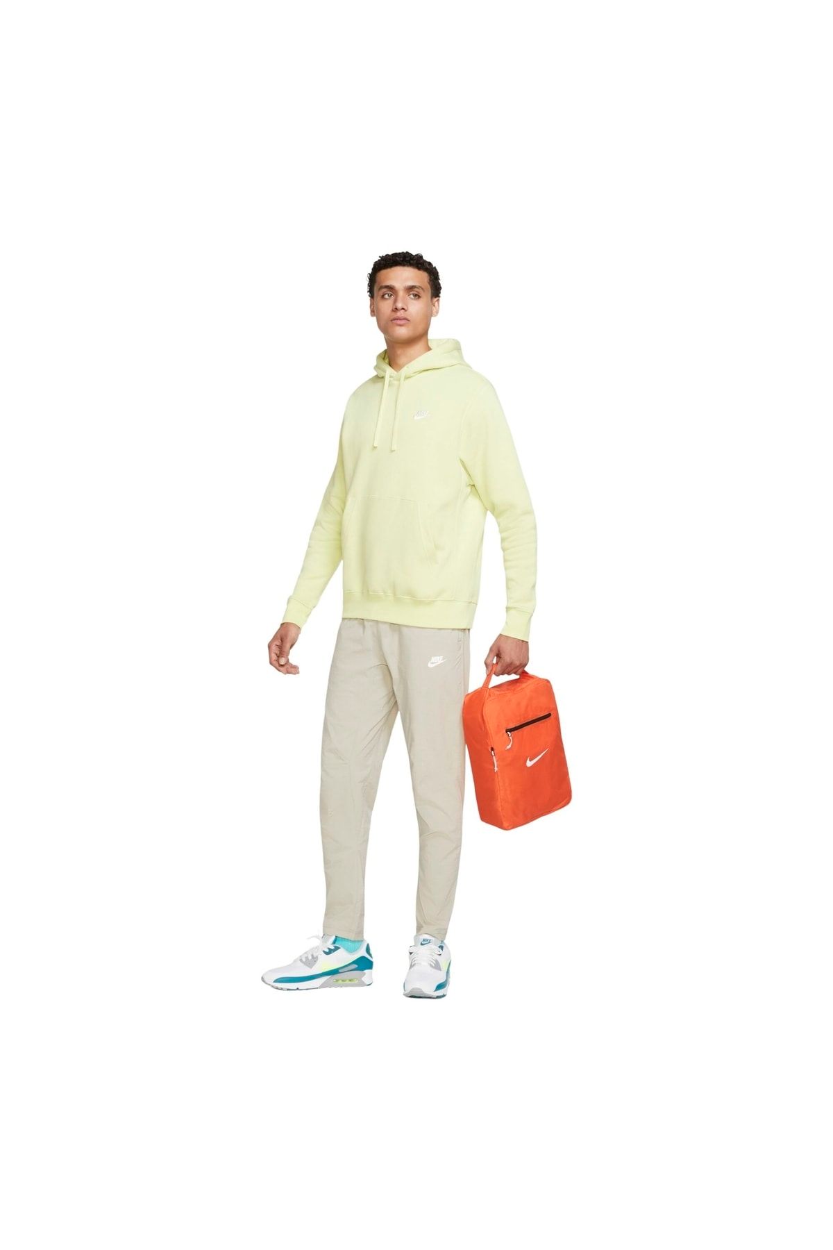 Orange nike discount gym bag