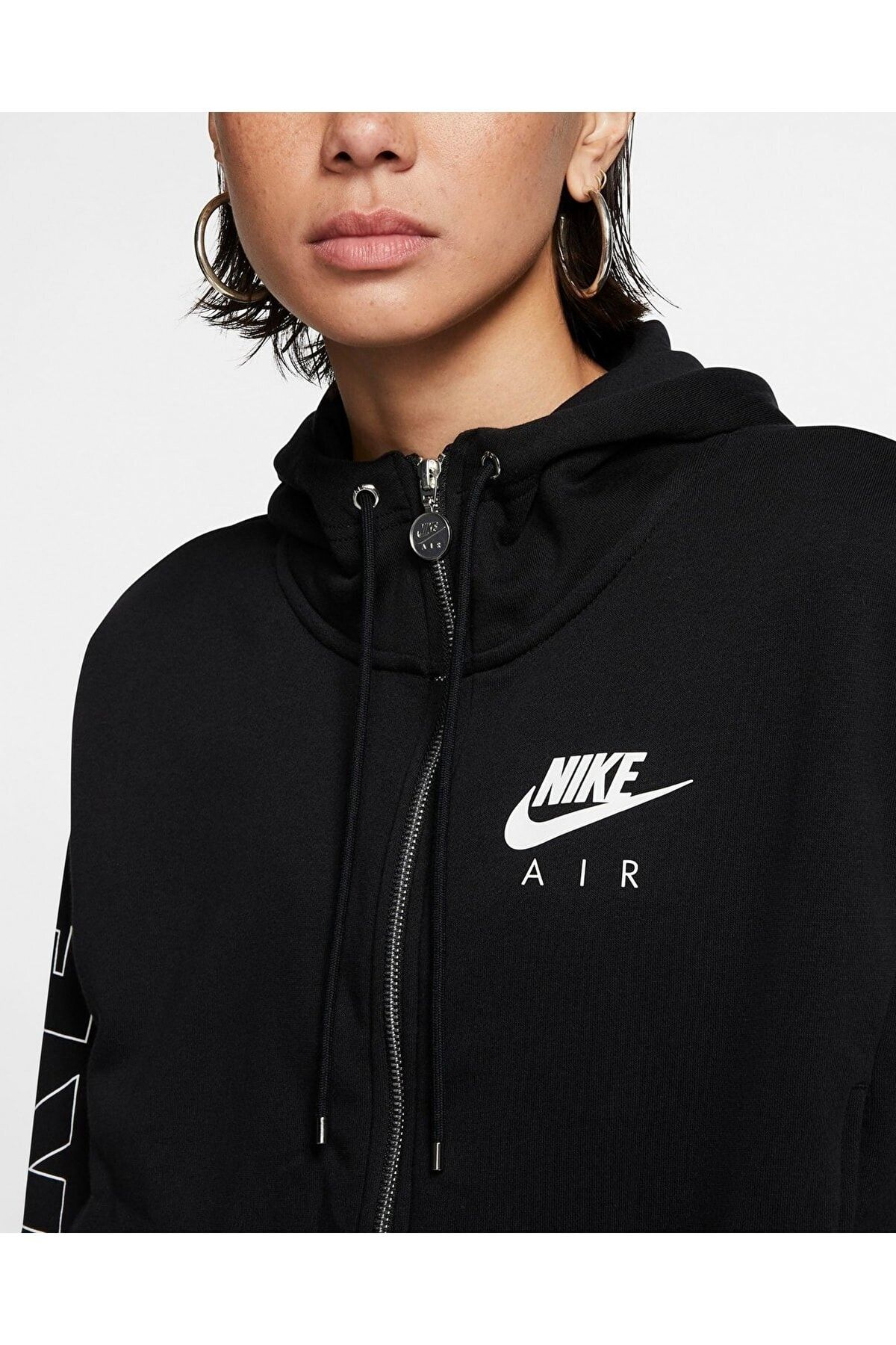 Nike Air Full zip Fleece Hoodie Women s Sweatshirt Cj3041 010