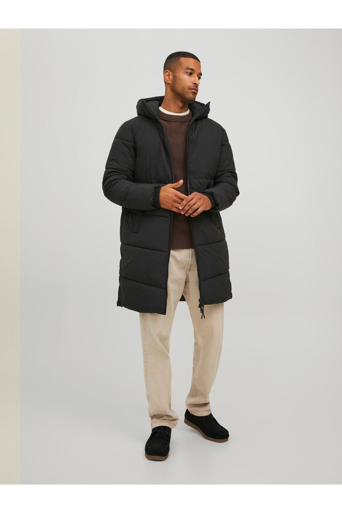 Jack jones new arrivals black coat