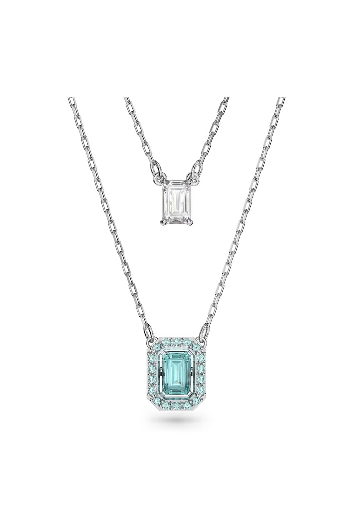 Swarovski aquamarine necklace deals