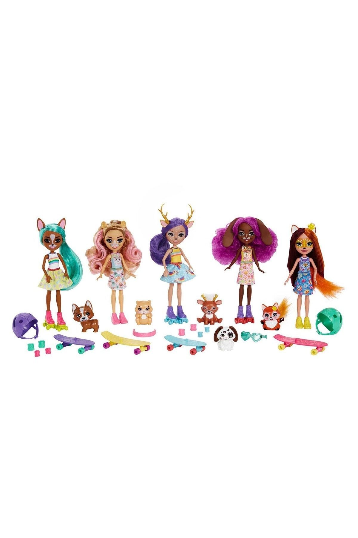 Enchantimals HHC19 Enchantimals City Dolls Pack of Five Trendyol