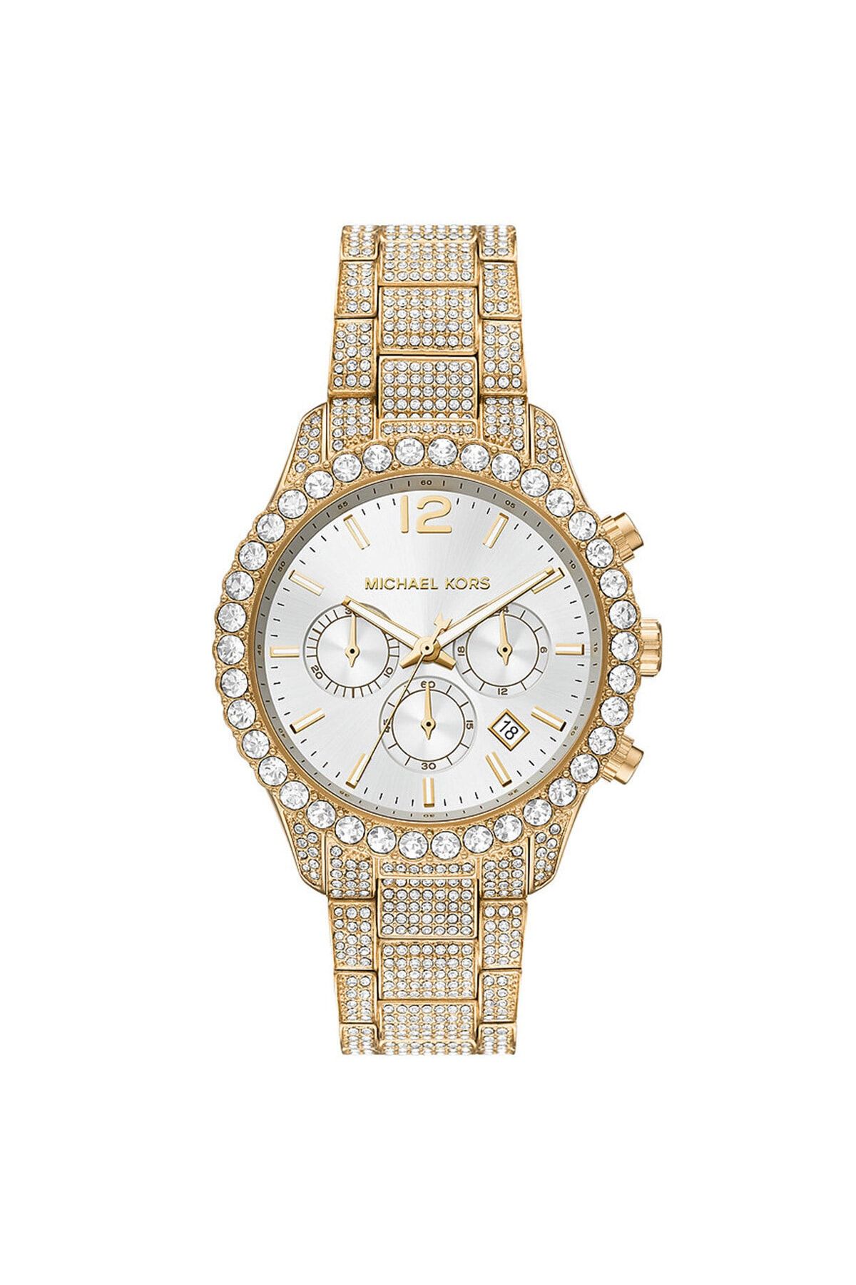 Gold and white michael kors watch new arrivals