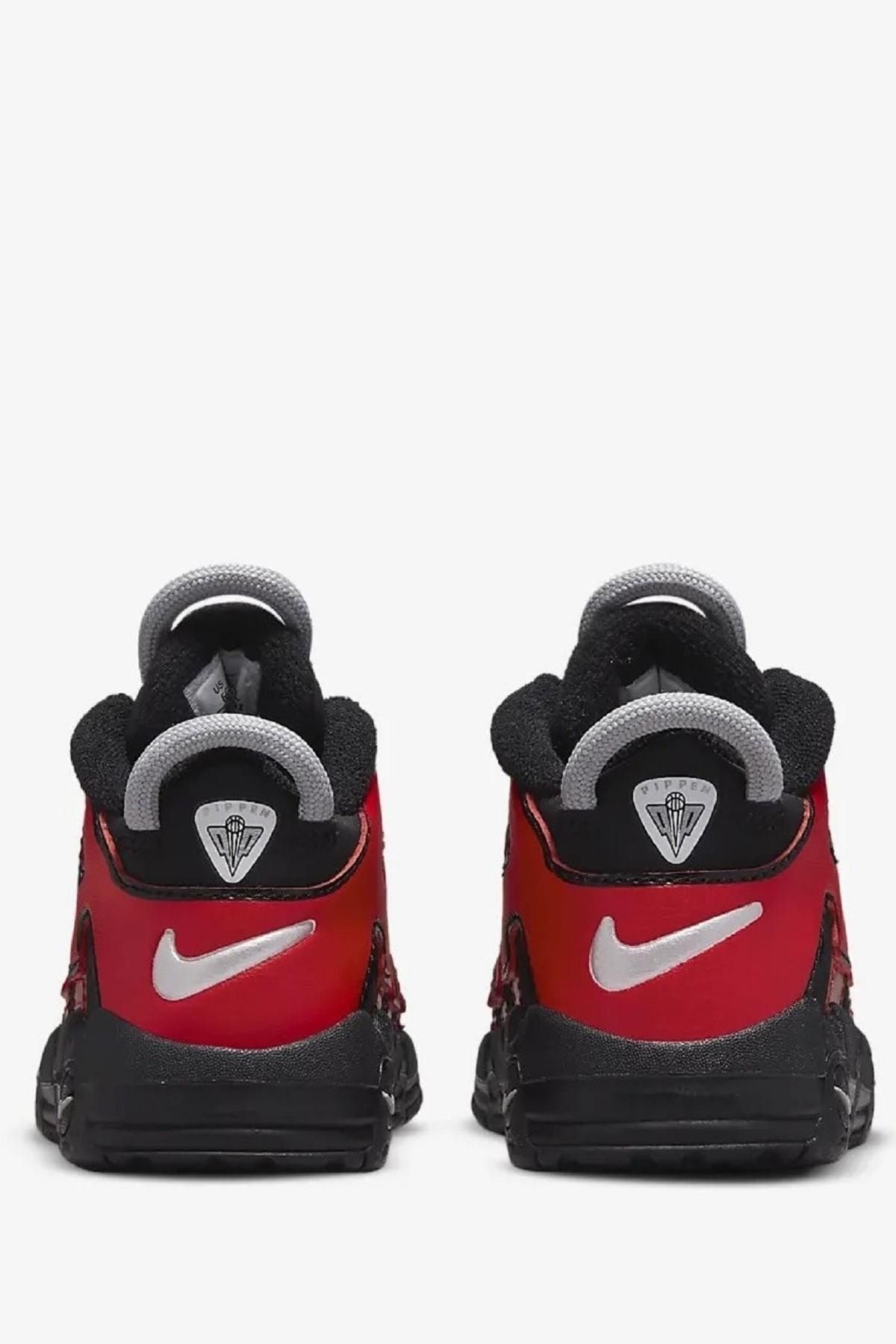 Nike Uptempo Air More Leather Genuine Leather Low Top Rubber