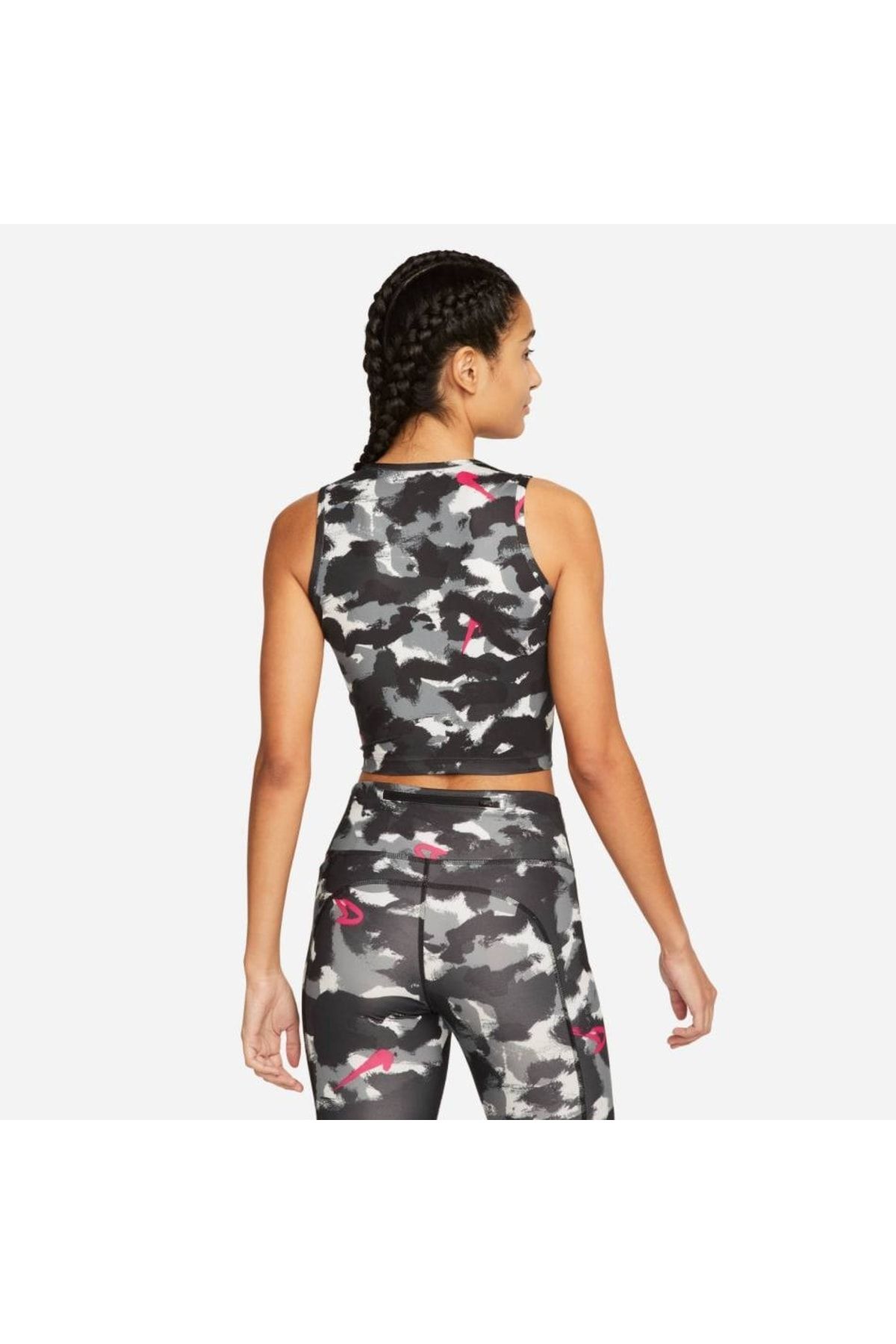 Nike Dri fit Black Color Women s Running Undershirt Dm7704 025