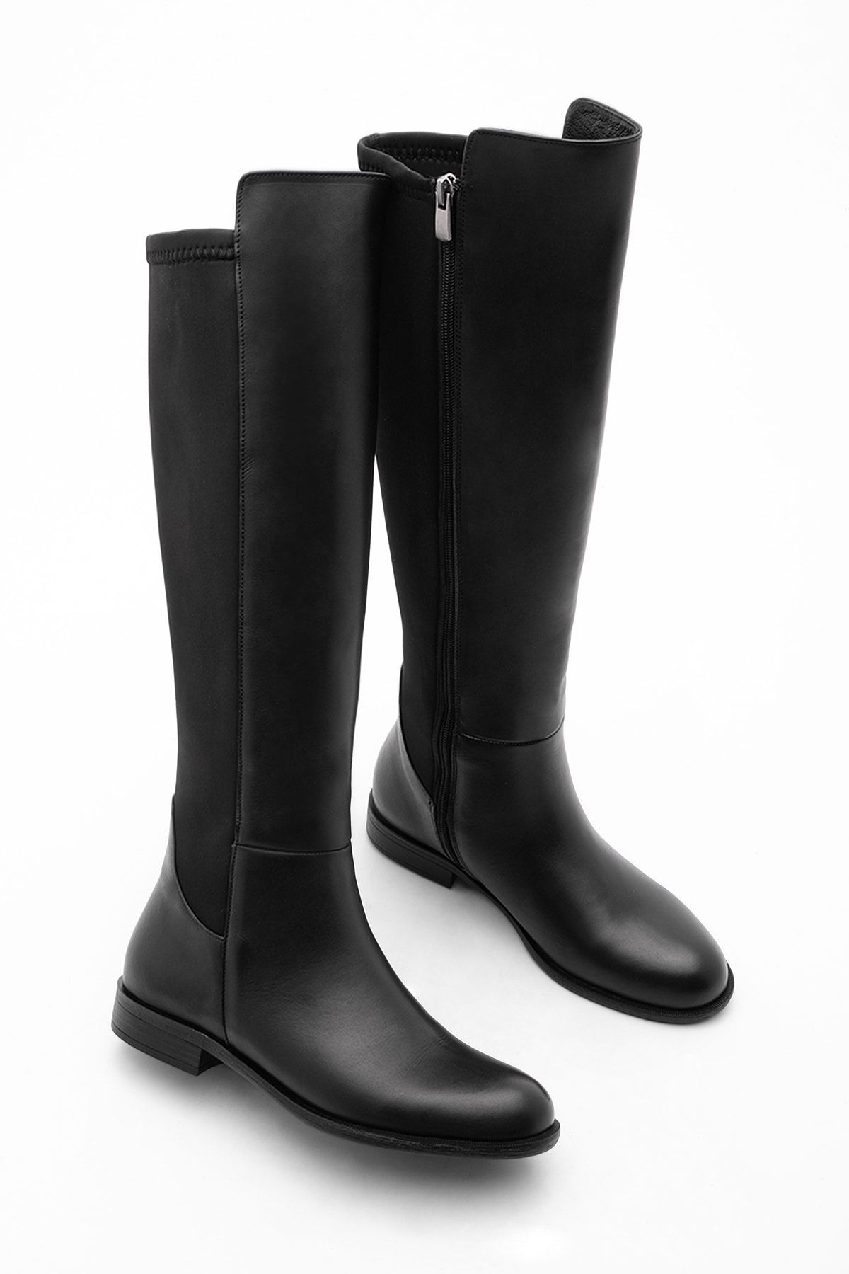 Plain knee discount high boots