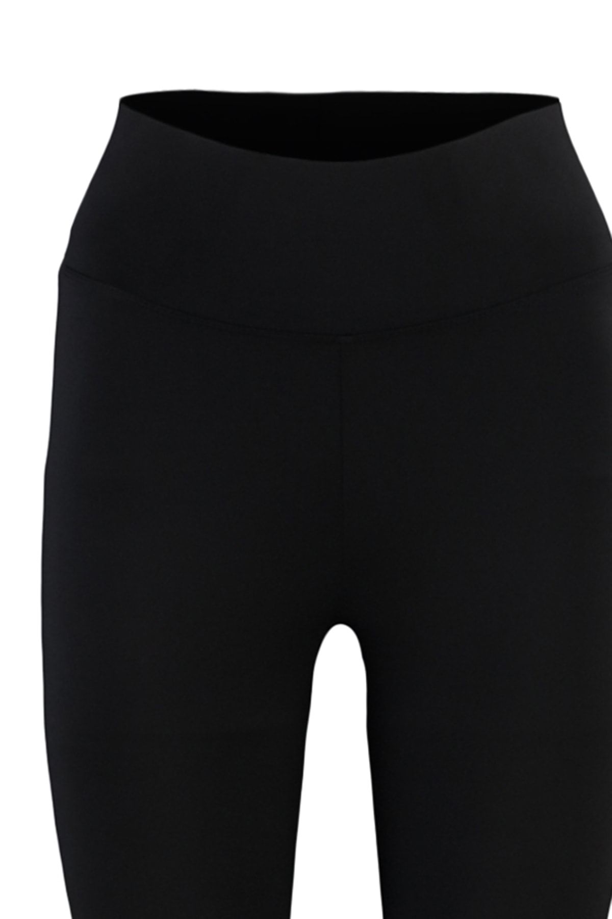 Trendyol Collection Black Wide Waist Elastic Extra Recovery Full Length  Knitted Sports Tights TWOAW21TA0029 - Trendyol