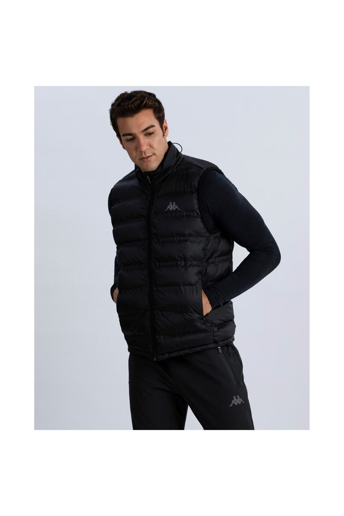 Grey kappa jacket discount