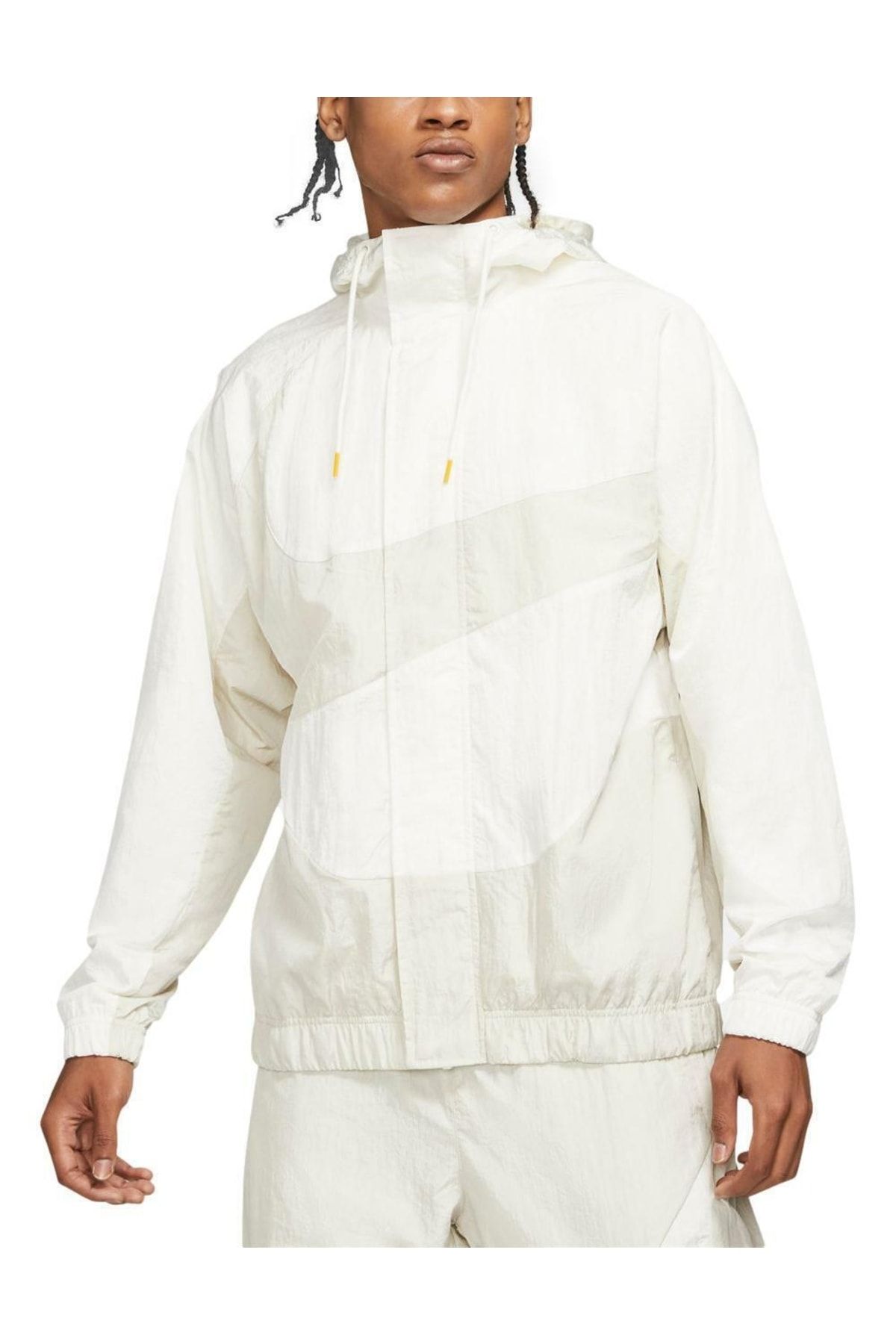 Woven sale swoosh jacket