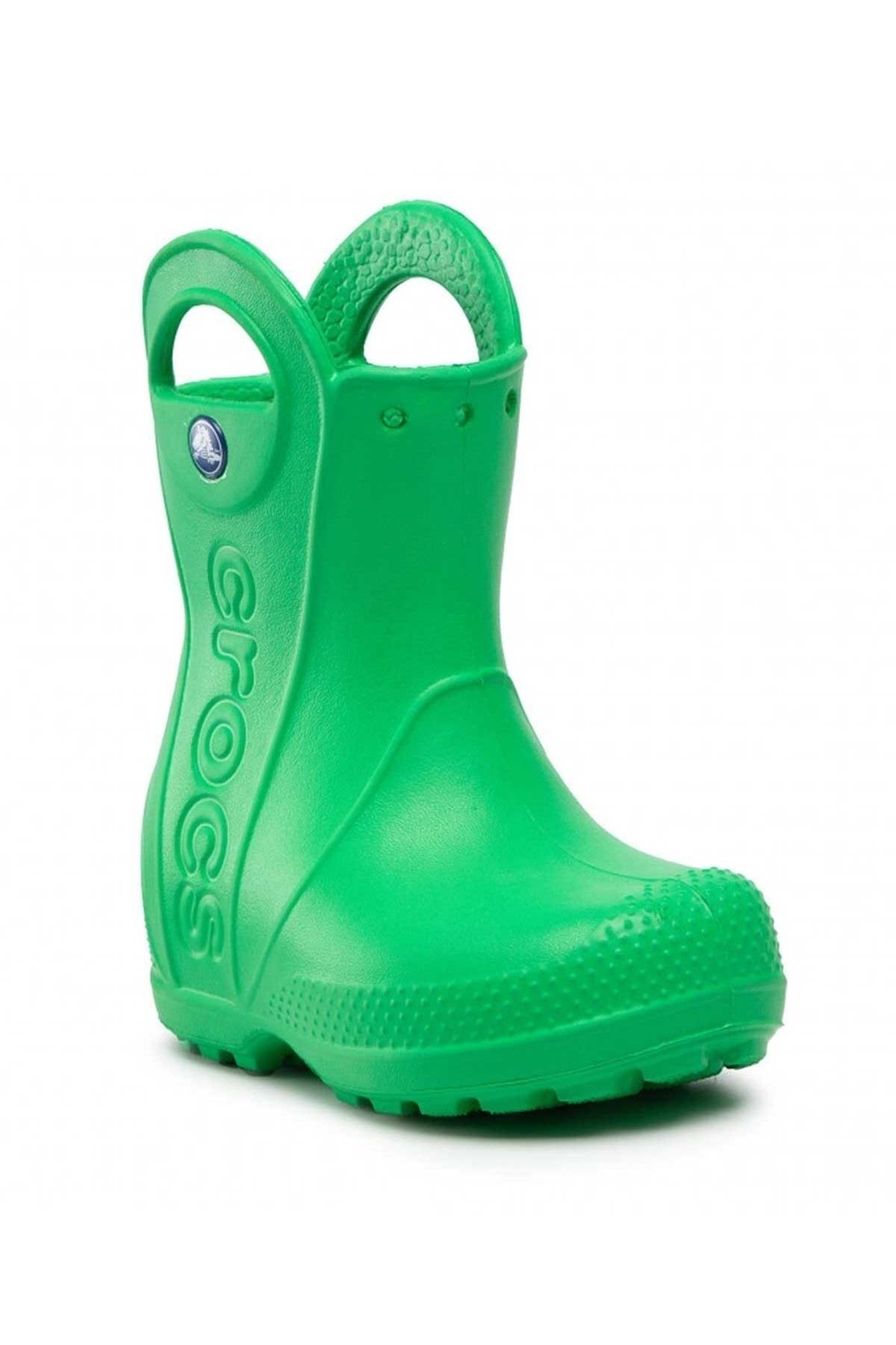 Crocs Knee High Boots Green Trendyol