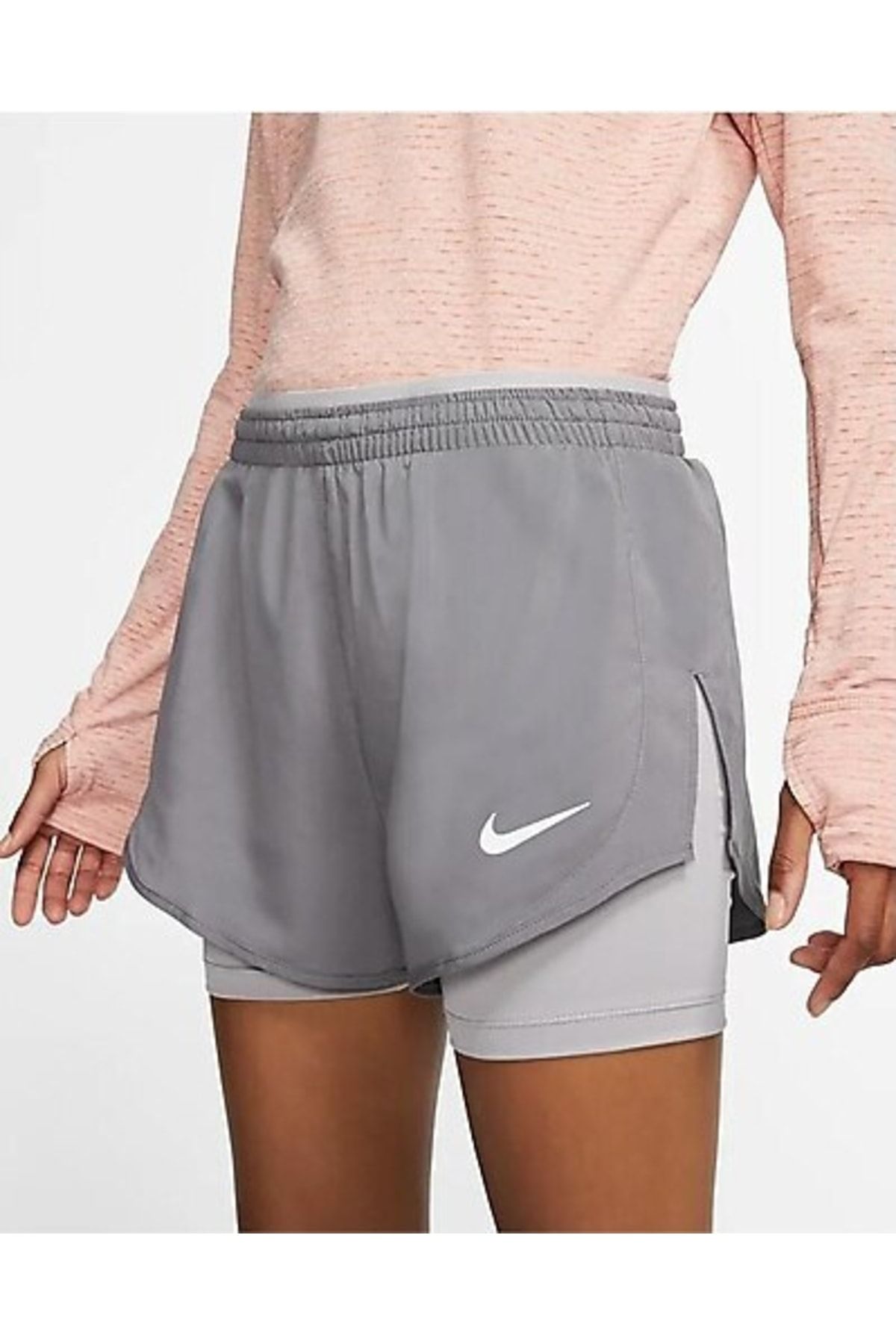Grey nike 2025 tempo shorts
