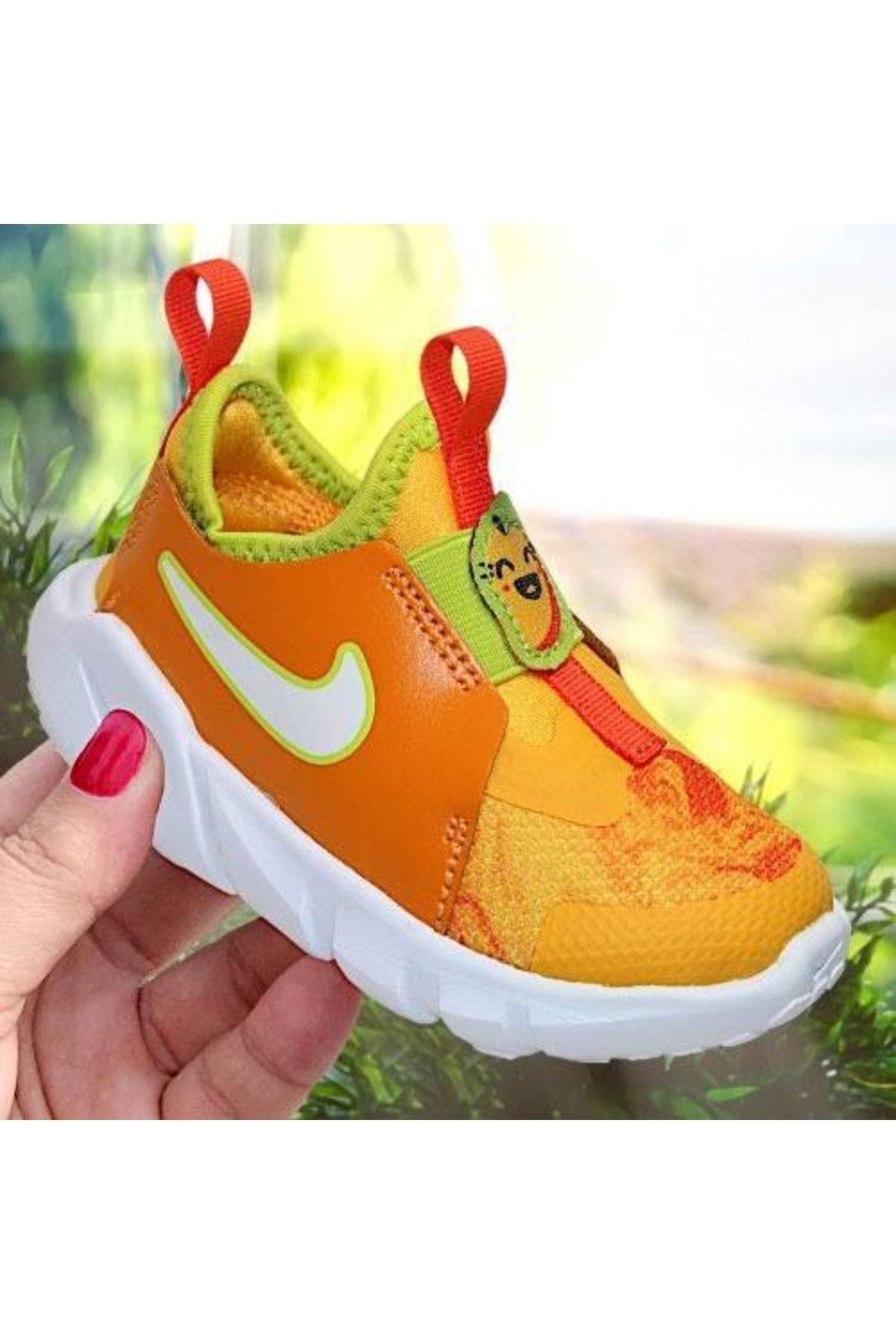 Nike flex deals orange