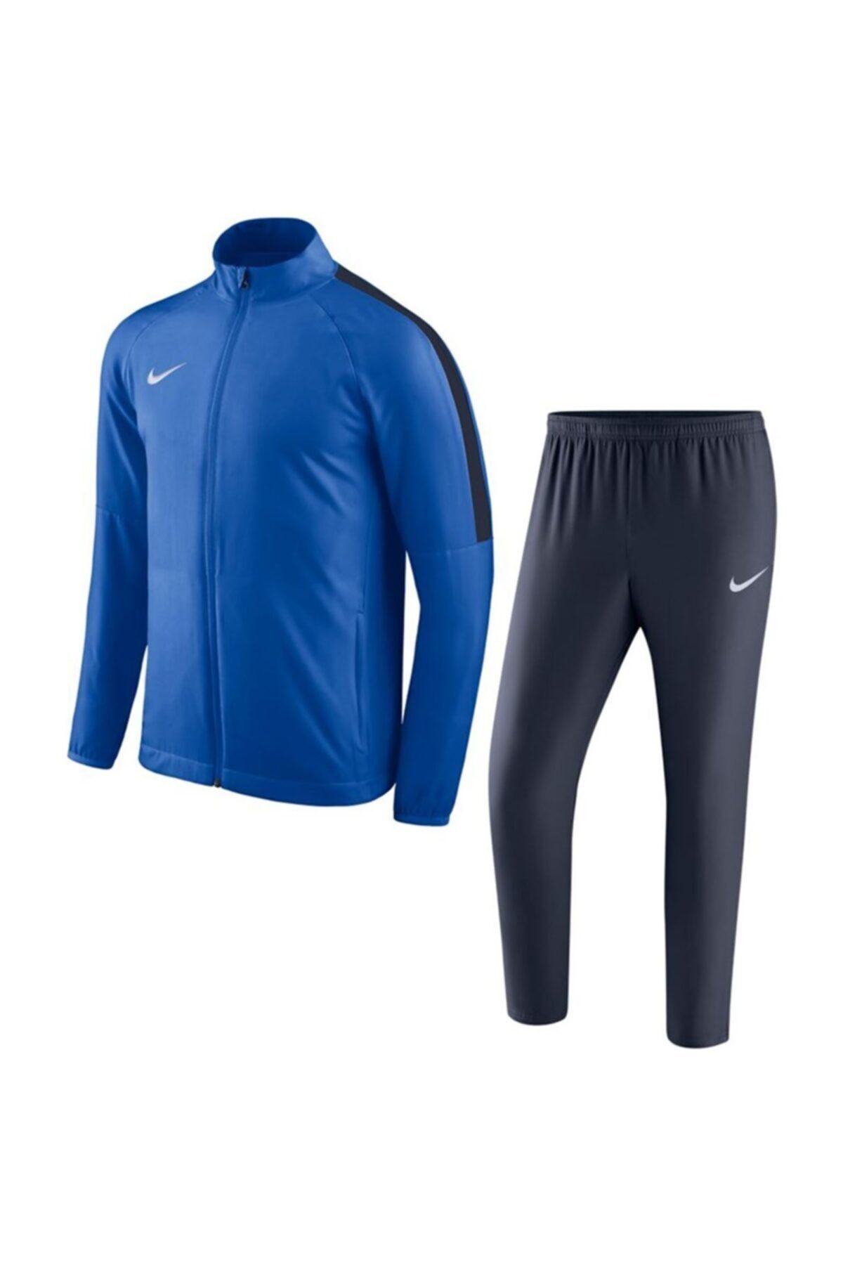 Royal blue clearance nike tracksuit mens