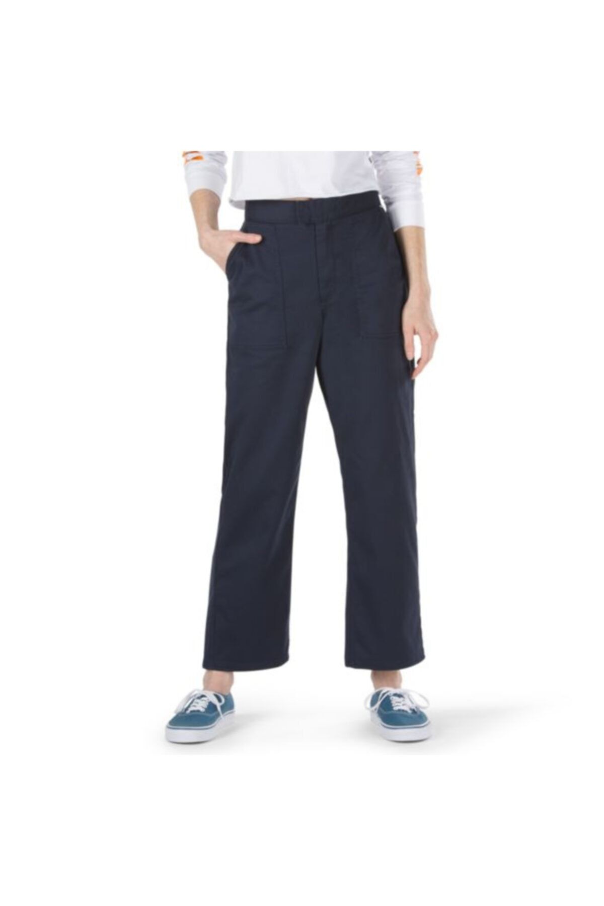 Vans Women s Navy Blue Parisian Night Karina Pants