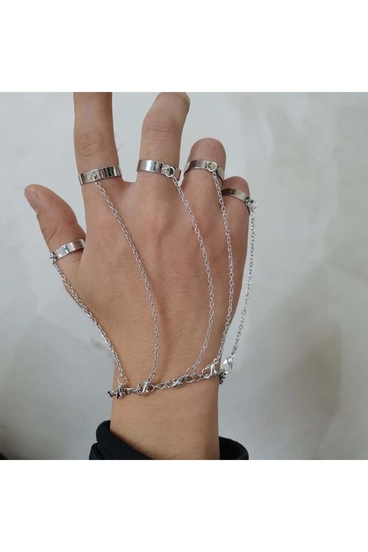 Bracelet with discount 5 rings