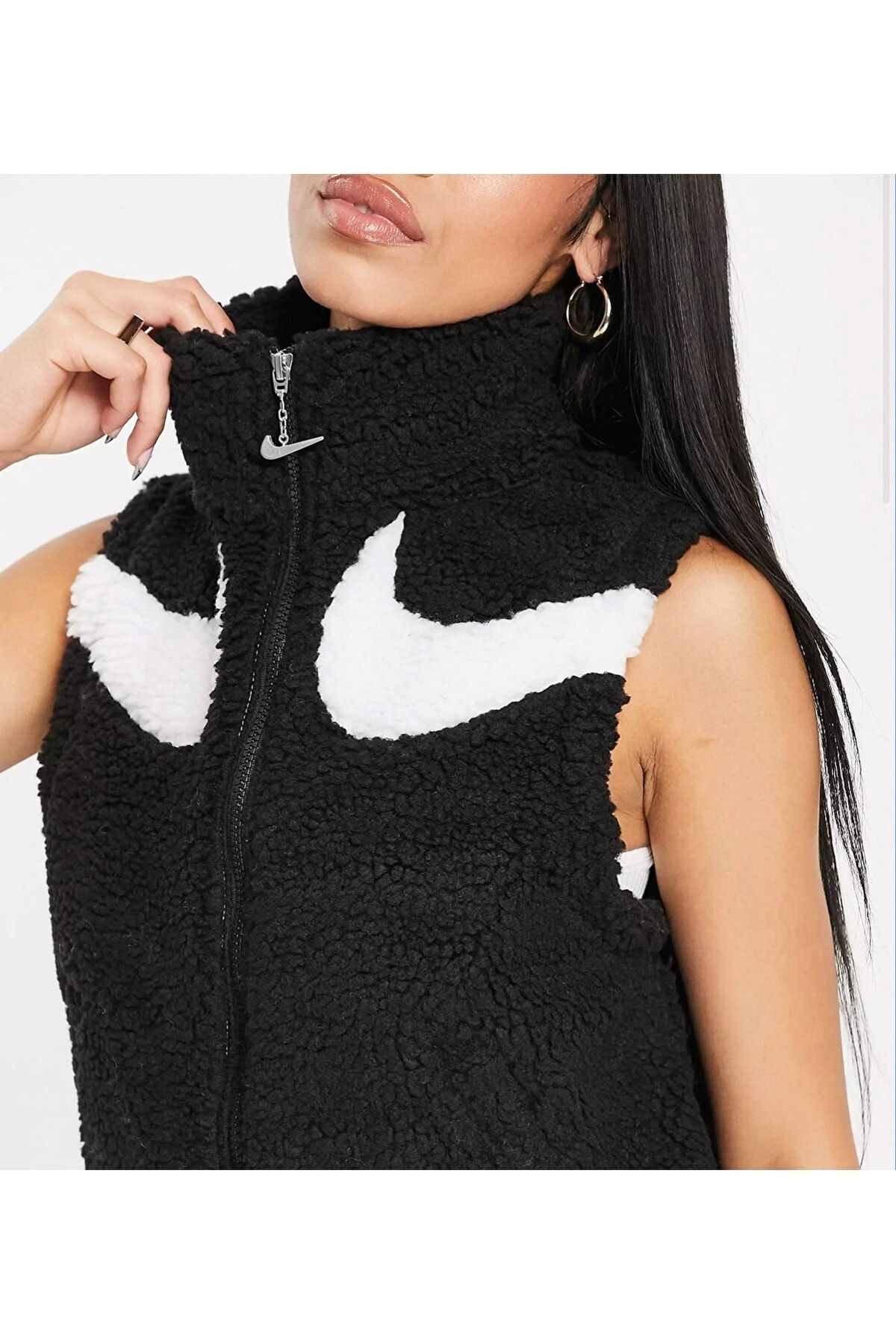 Nike Sportswear Swoosh Vest Vest black Trendyol