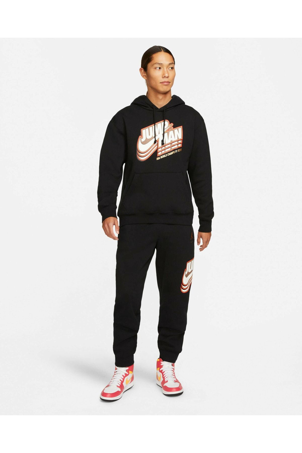 Nike Jordan Jumpman Wool Men s Hooded Sweatshirt Trendyol