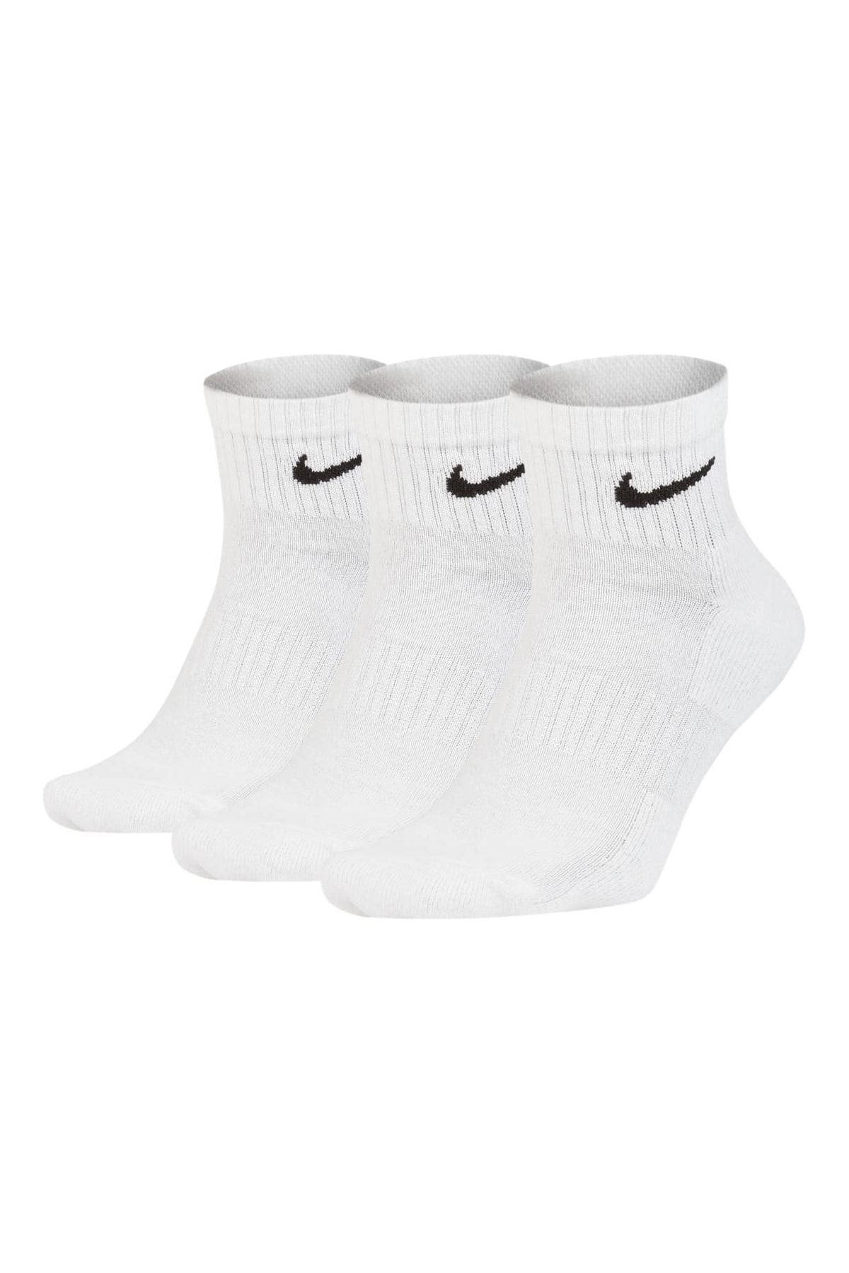 Nike Socks White Plain Trendyol