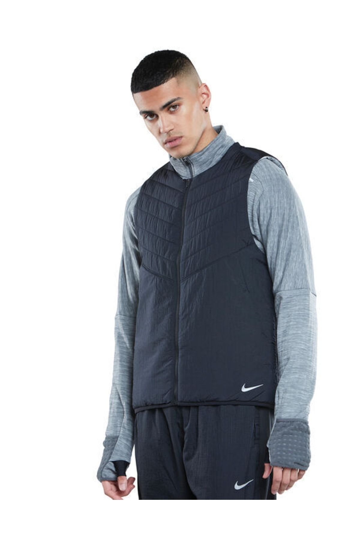Nike Therma fit Repel Synthetic fill Men s Running Vest Trendyol
