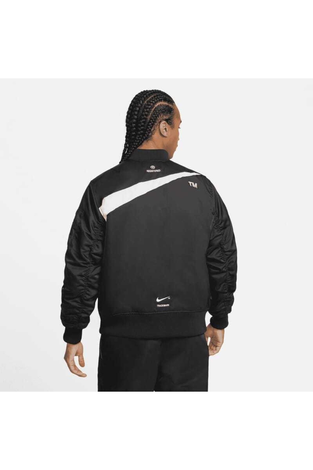 Nike jacket 2025 double swoosh