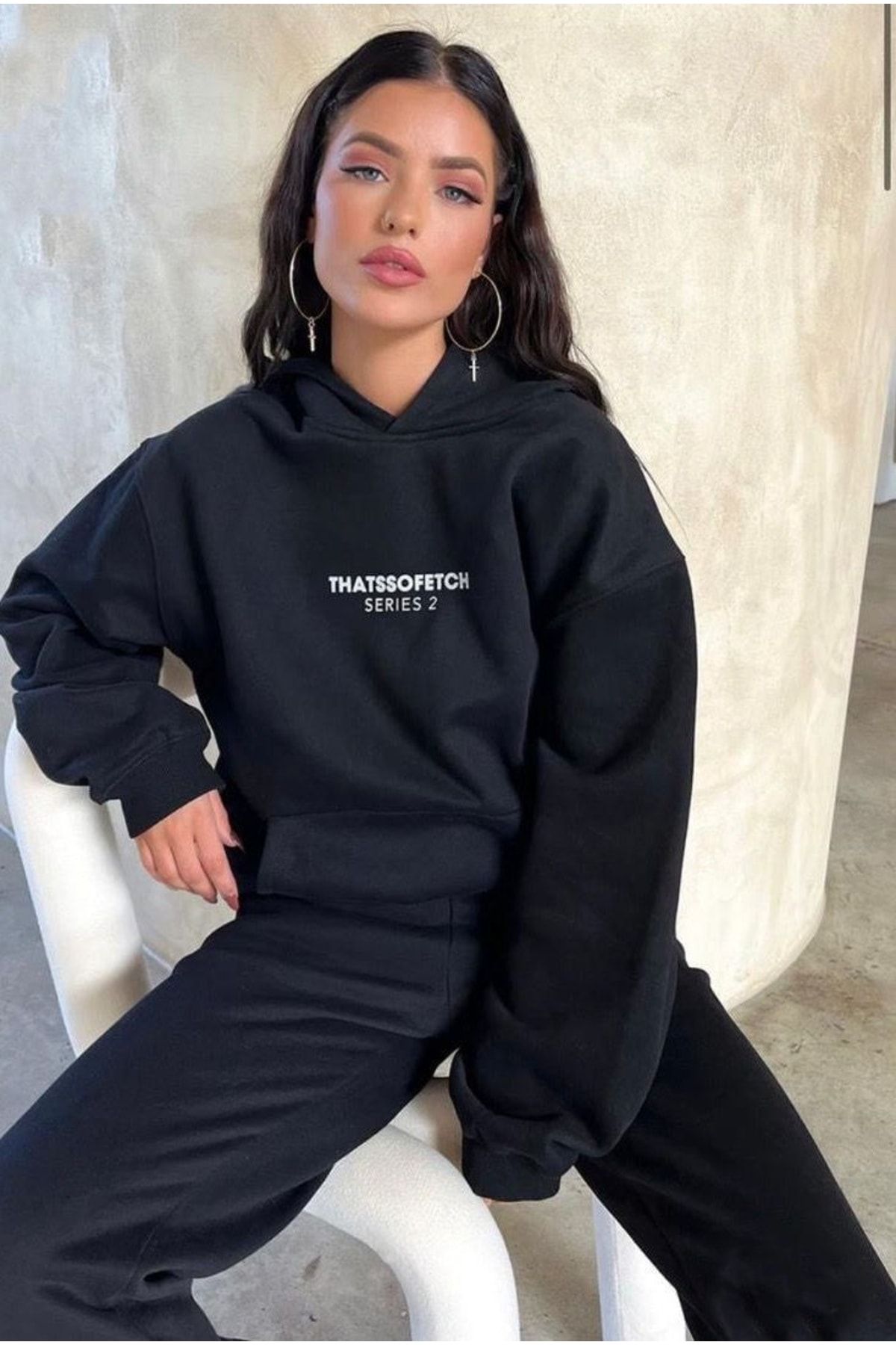 Womens fleece tracksuit set discount