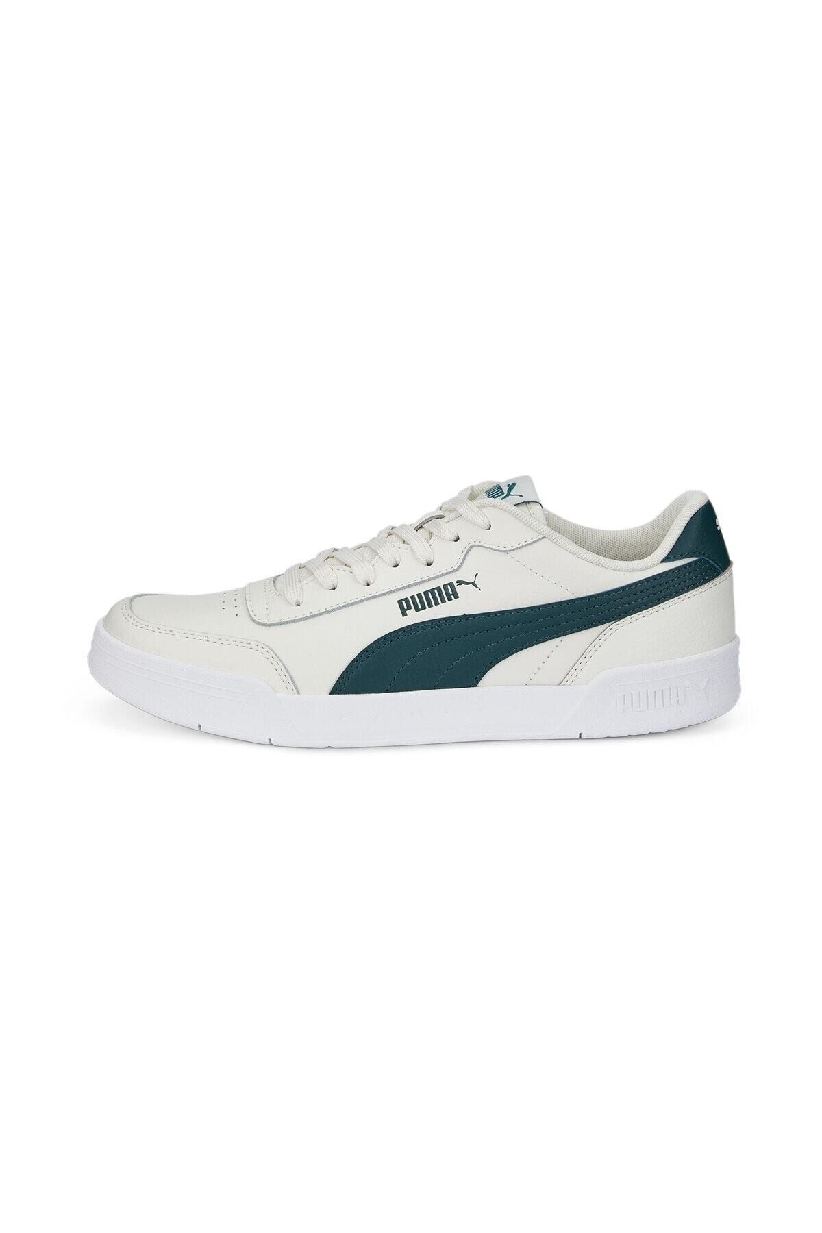 Grey and 2025 green puma shoes