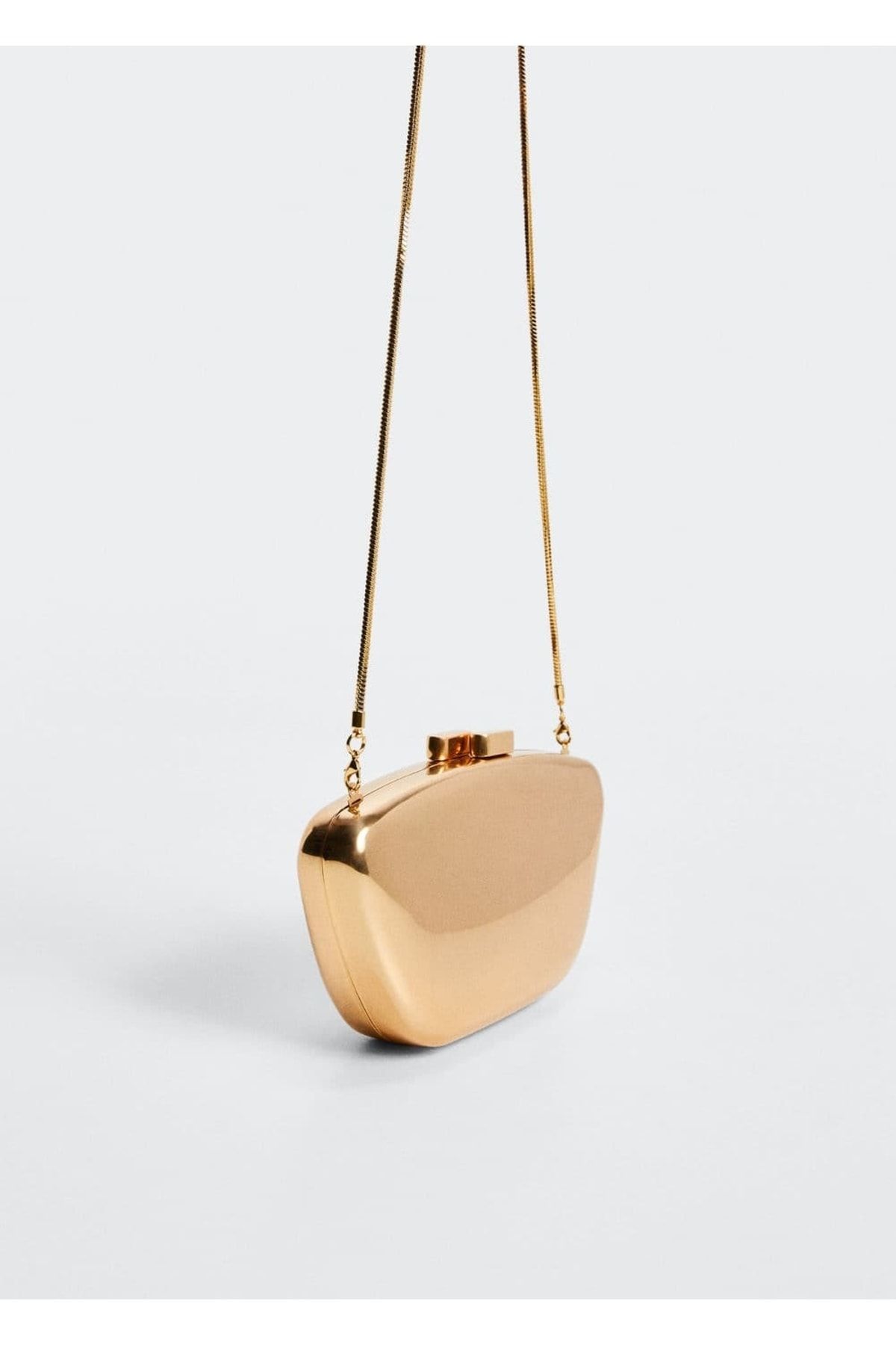 MANGO Metallic Clutch Bag Trendyol