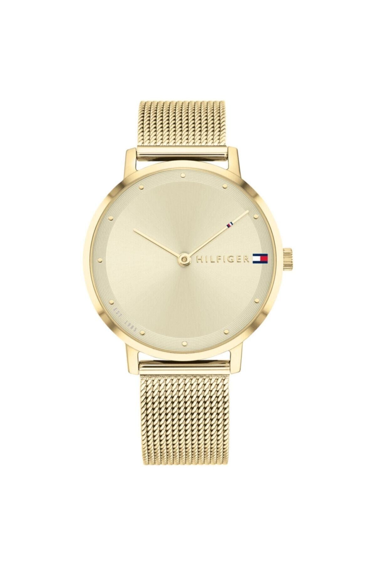 Gold watch tommy hilfiger deals